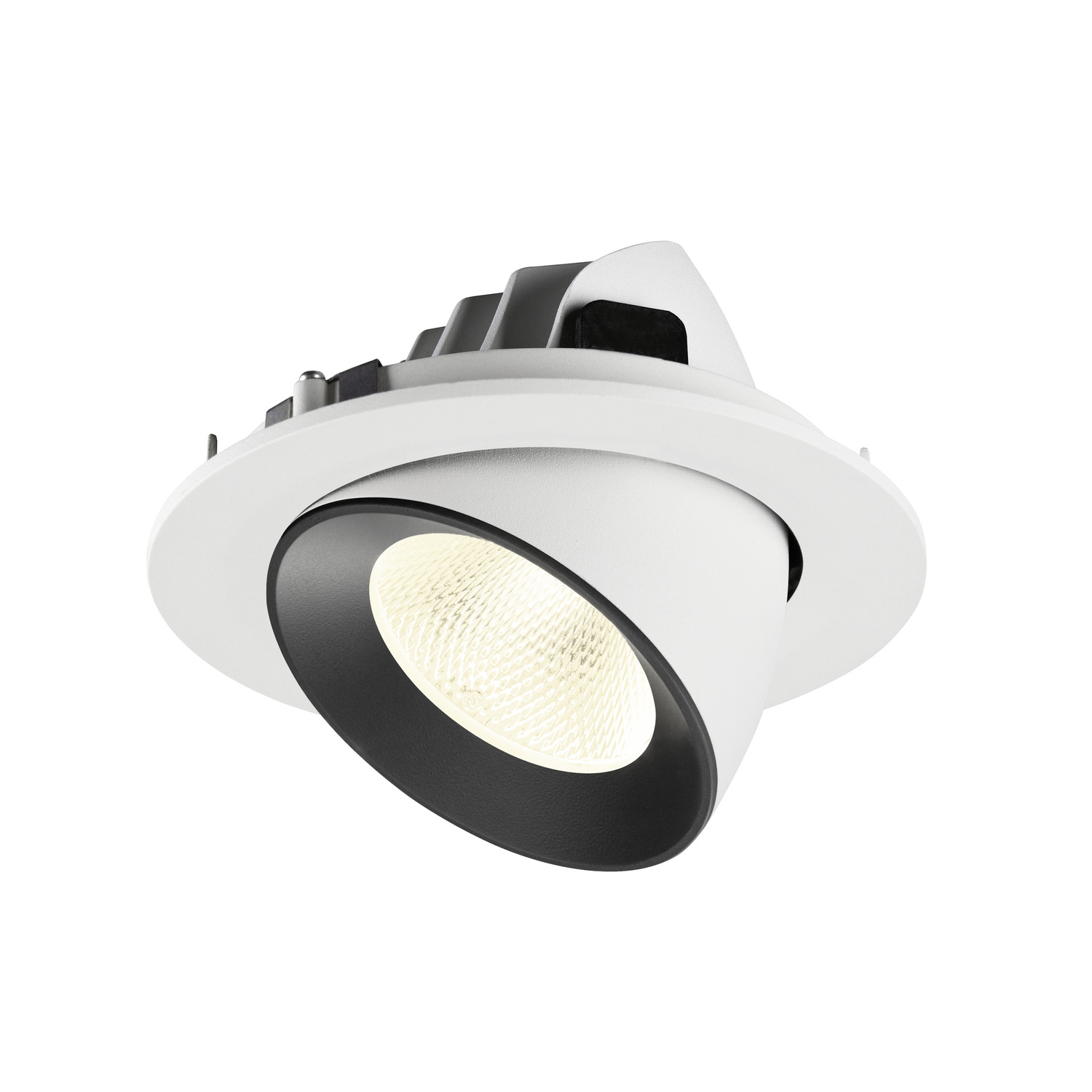 NUMINOS® GIMBLE L infälld taklampa vit / svart 4000 K 20° - SLV | Bellalite