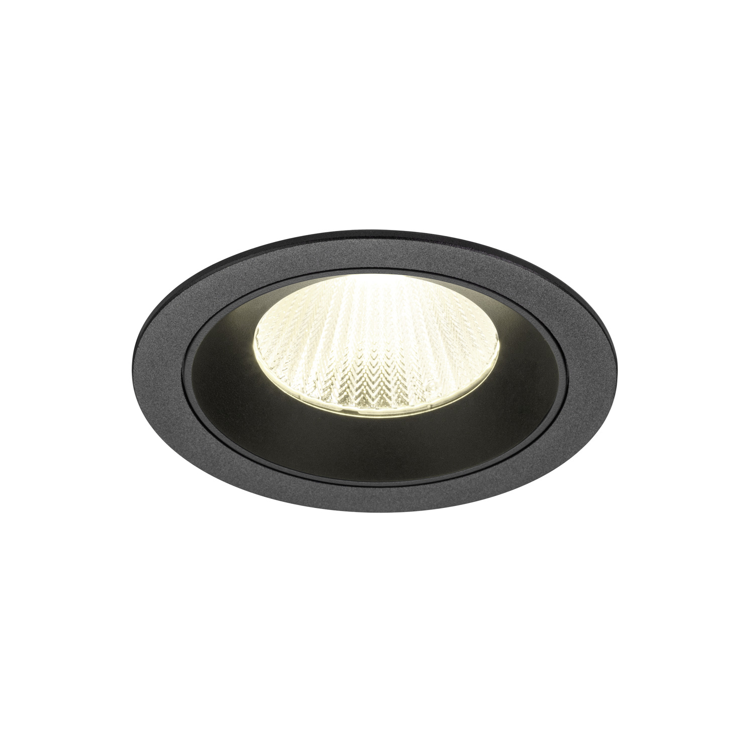 NUMINOS® L infälld takarmatur, 4000 K, 40°, IP20, rund, svart - SLV | Bellalite
