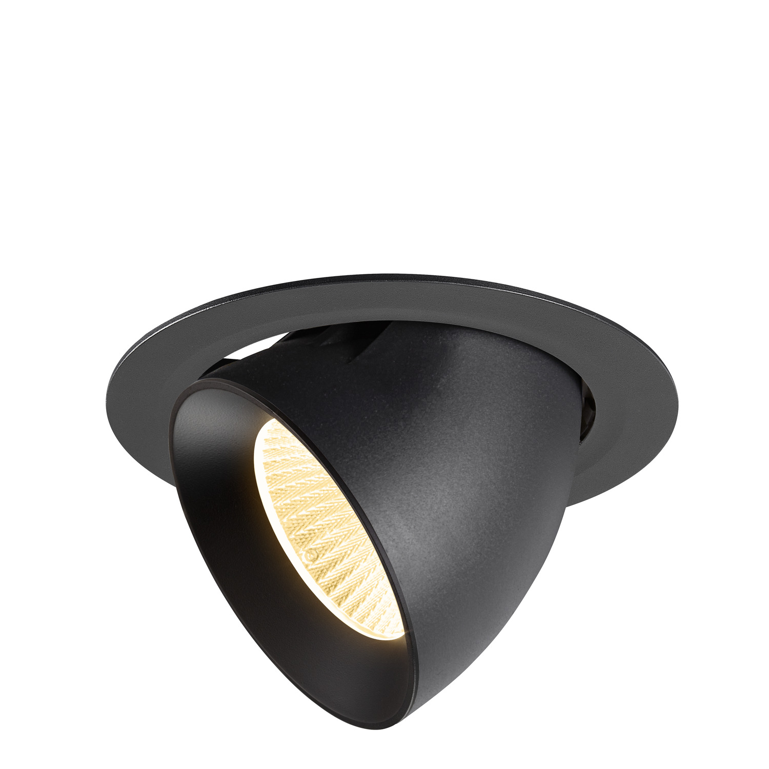 NUMINOS® GIMBLE XL infälld takarmatur, 3000 K, 40°, svart - SLV | Bellalite