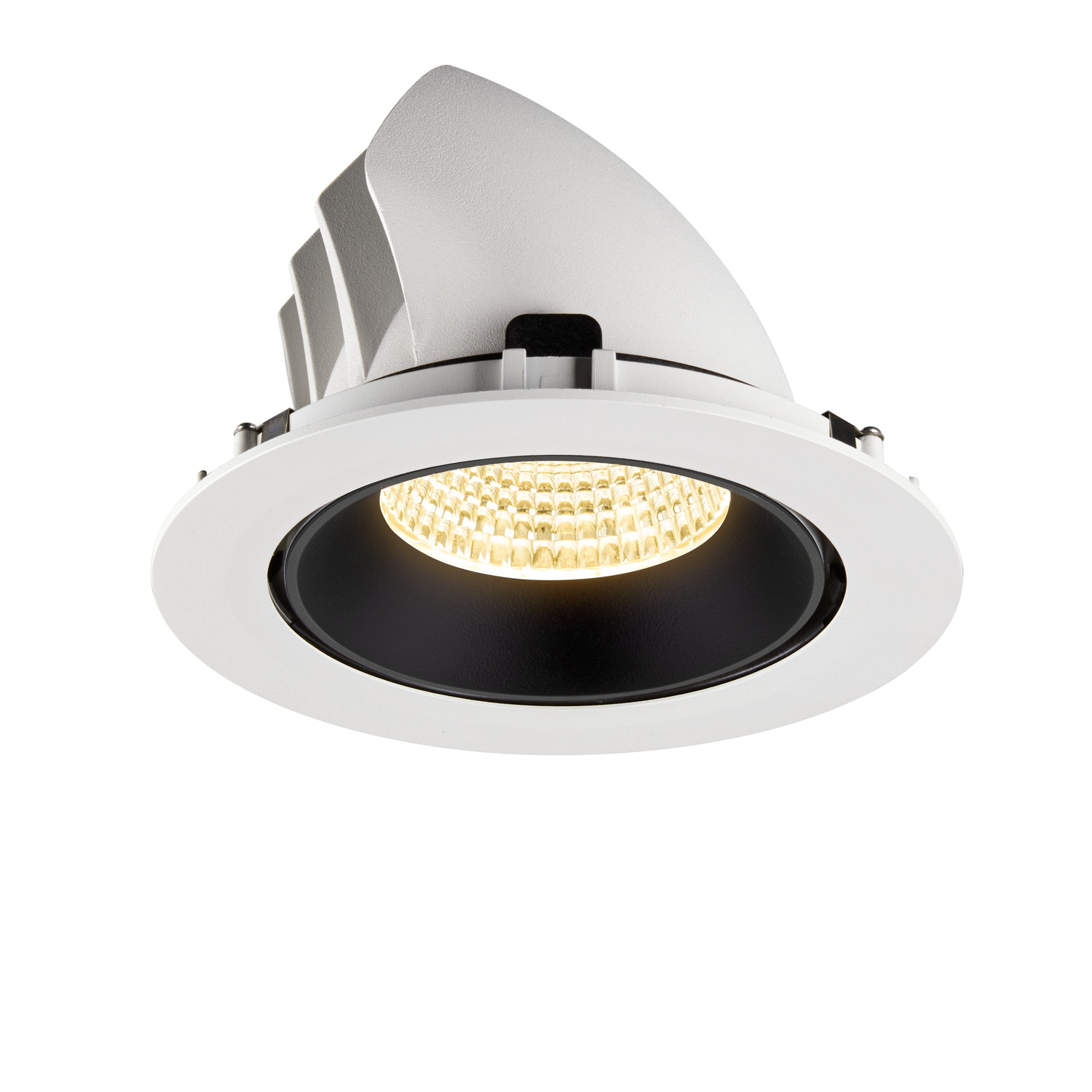 NUMINOS® GIMBLE XL infälld taklampa vit / svart 3000 K 55° - SLV | Bellalite