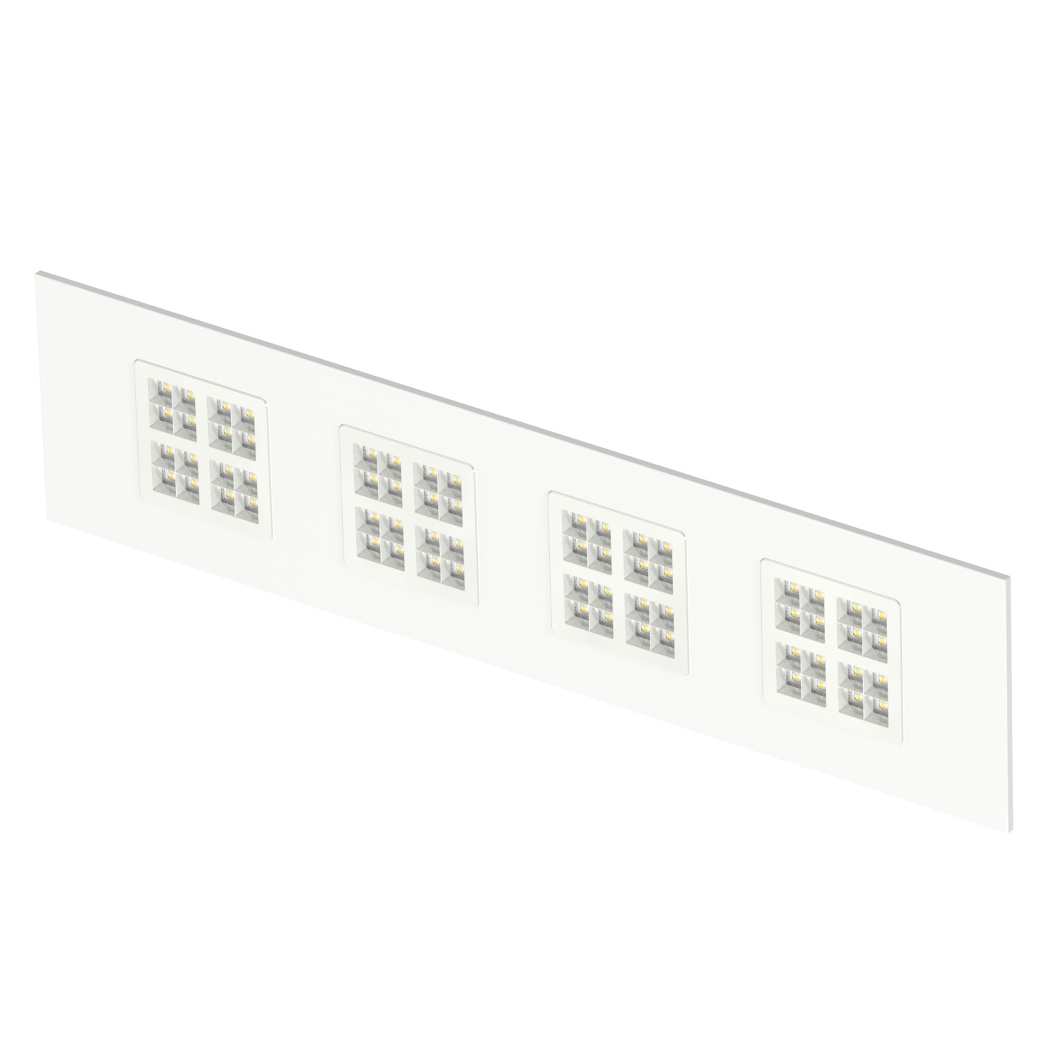 PAVANNO 1200/300 45 830/840/850 WB WH UGR19 - SLV | Bellalite