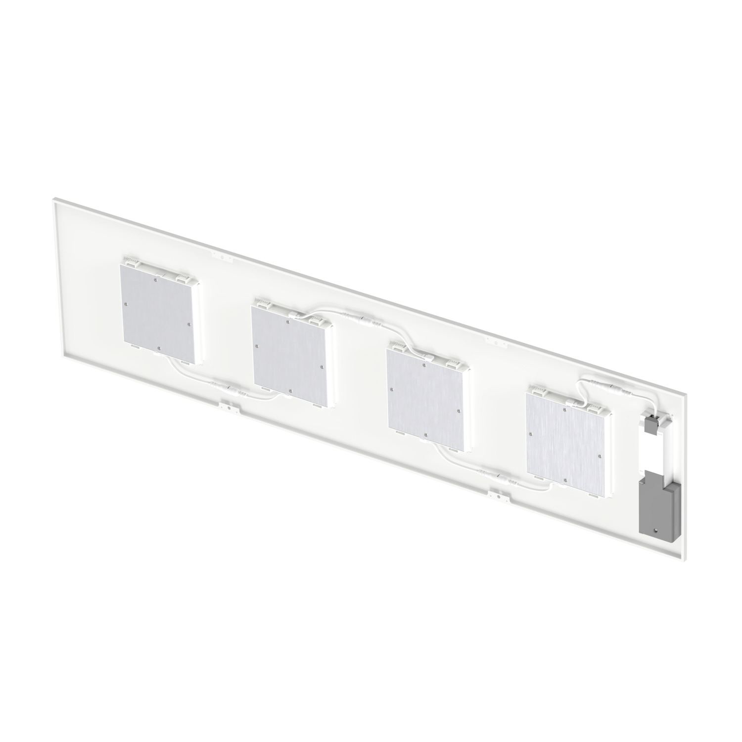 PAVANNO 1200/300 45 830/840/850 WB WH UGR19 DALI - SLV | Bellalite