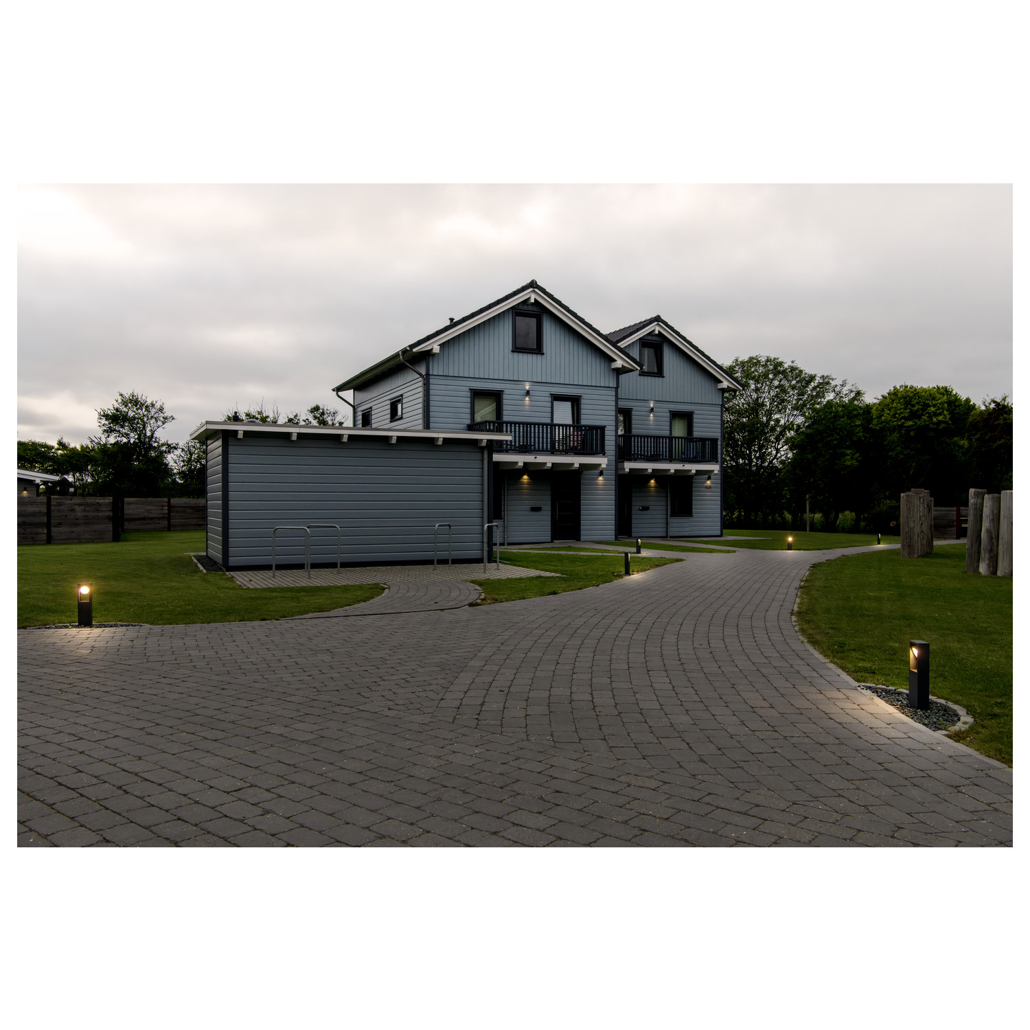 ESKINA FRAME 45 FL Outdoor LED-marklampa single antracit CCT-switch 3 - SLV | Bellalite