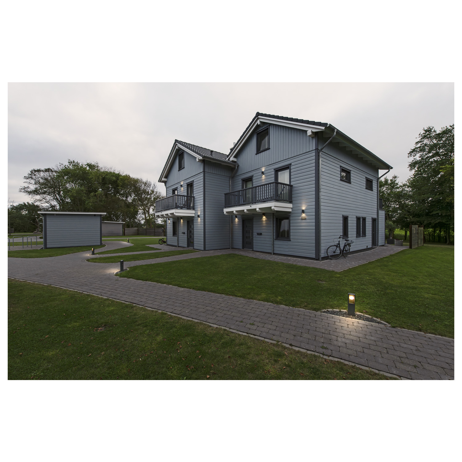 ESKINA FRAME 45 FL Outdoor LED-marklampa single antracit CCT-switch 3 - SLV | Bellalite