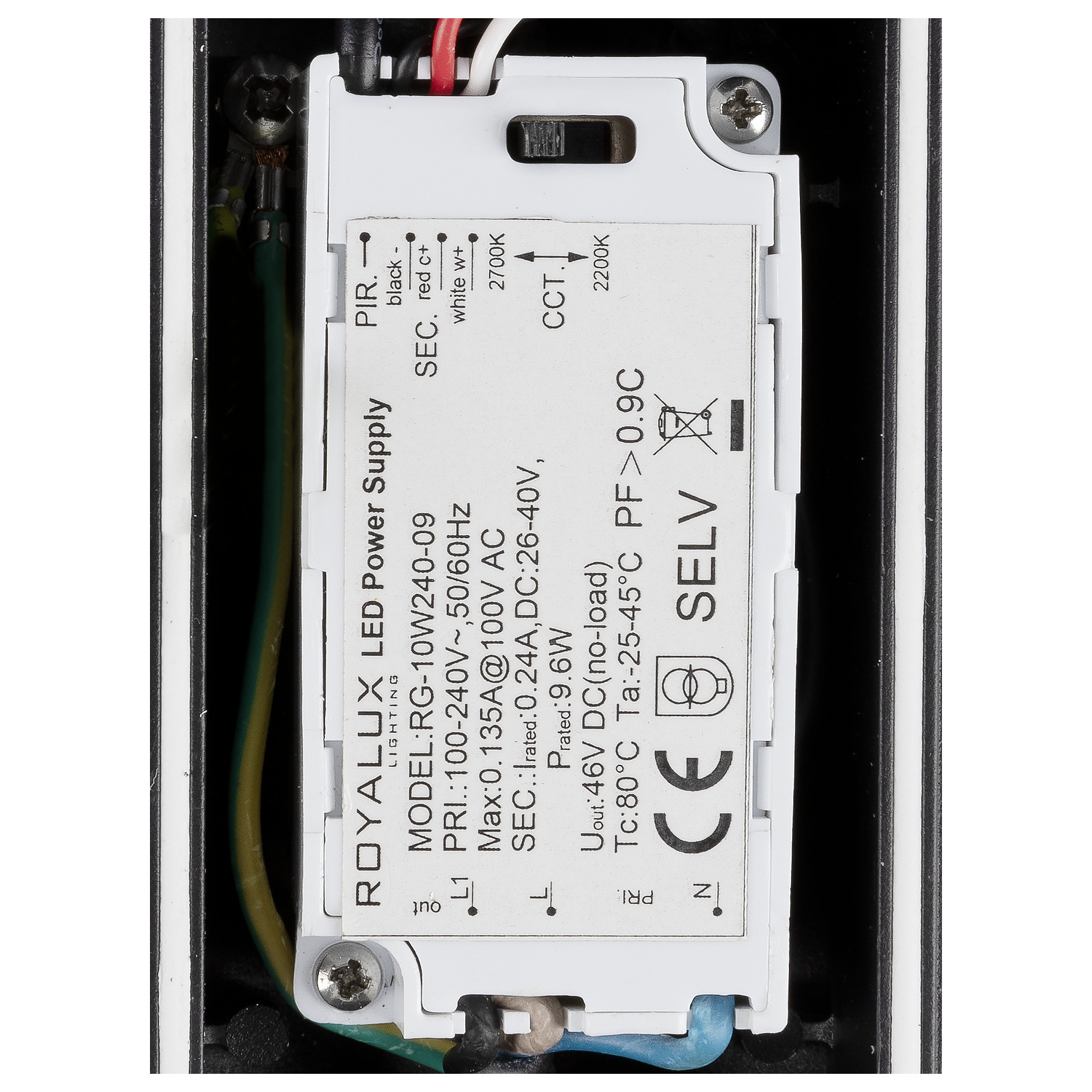 TAHA II 90 Stående armatur, SENSOR, 2200/2700 K, IP54, cylind - SLV | Bellalite
