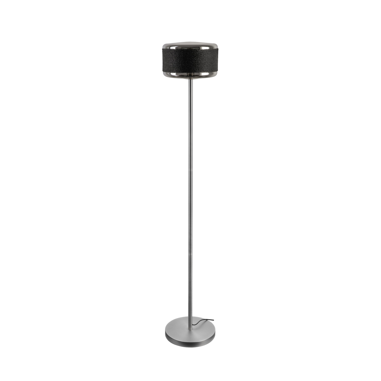 PANTILO ROPE 27 fristående armatur, E27, max. 1 x 15 W, IP20, silv - SLV | Bellalite