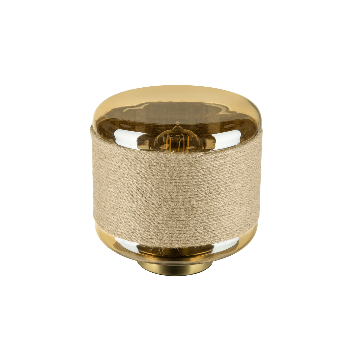 PANTILO ROPE 19 bordsarmatur, E27, cylindrisk, 1 x max. 15 W, guld - SLV | Bellalite
