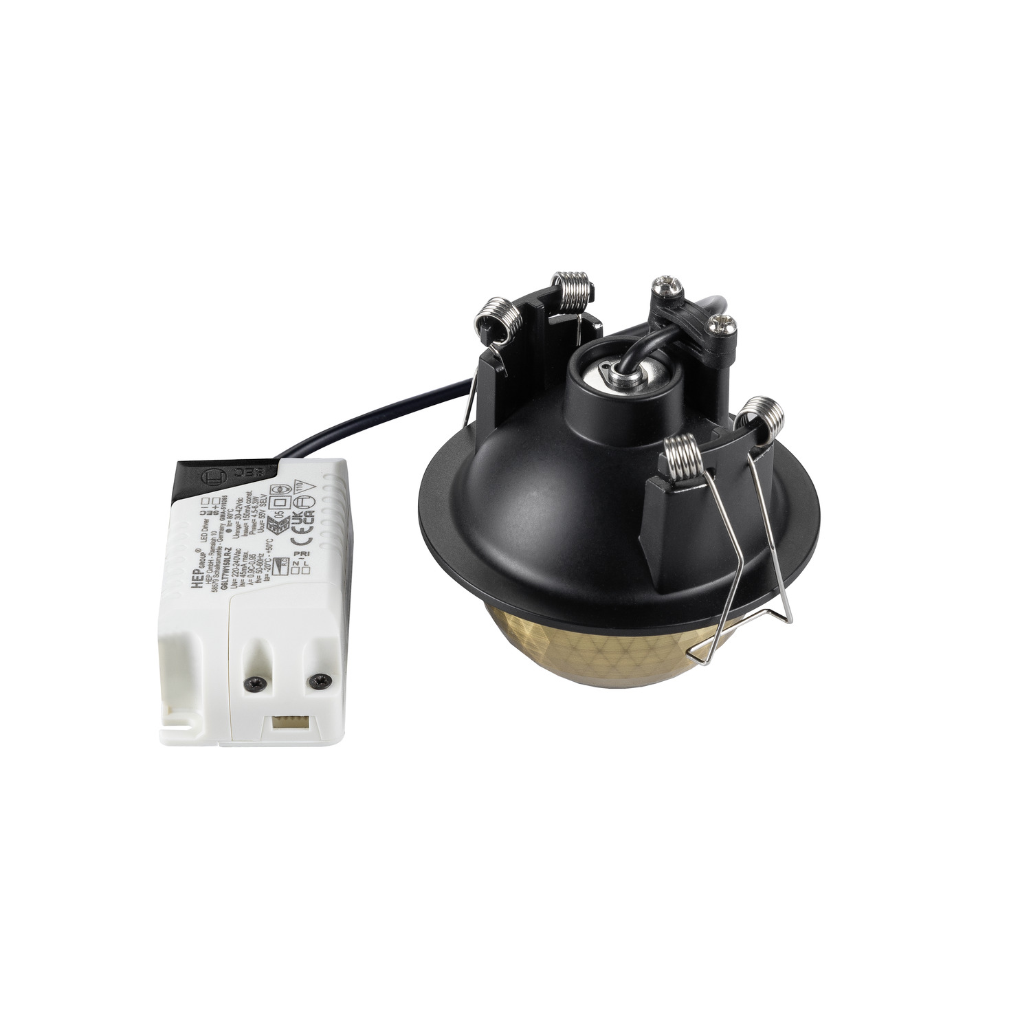 DYSKO infälld takarmatur, rund, PHASE, 2700K, 6.4 W, 36° - SLV | Bellalite