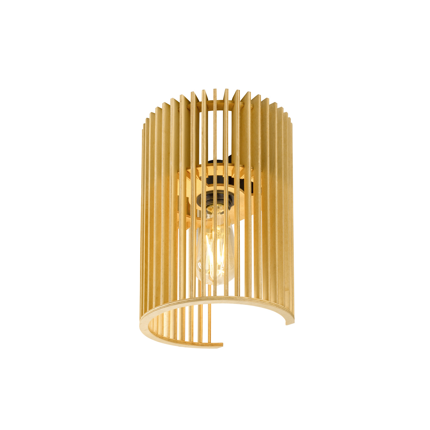 WUD WL E27, väggarmatur, cylindrisk, 1 x max. 40 W, natur - SLV | Bellalite