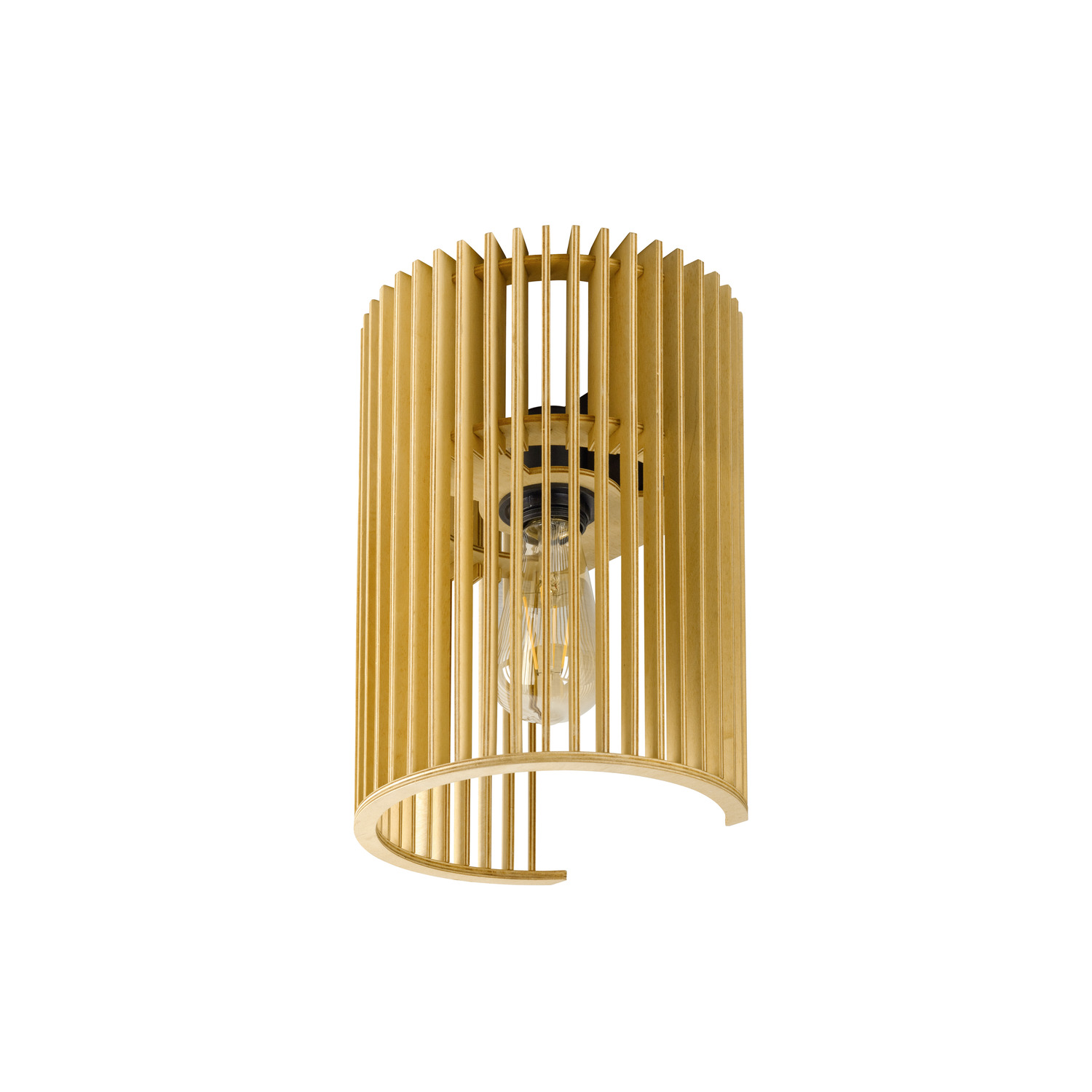 WUD WL E27, väggarmatur, cylindrisk, 1 x max. 40 W, natur - SLV | Bellalite