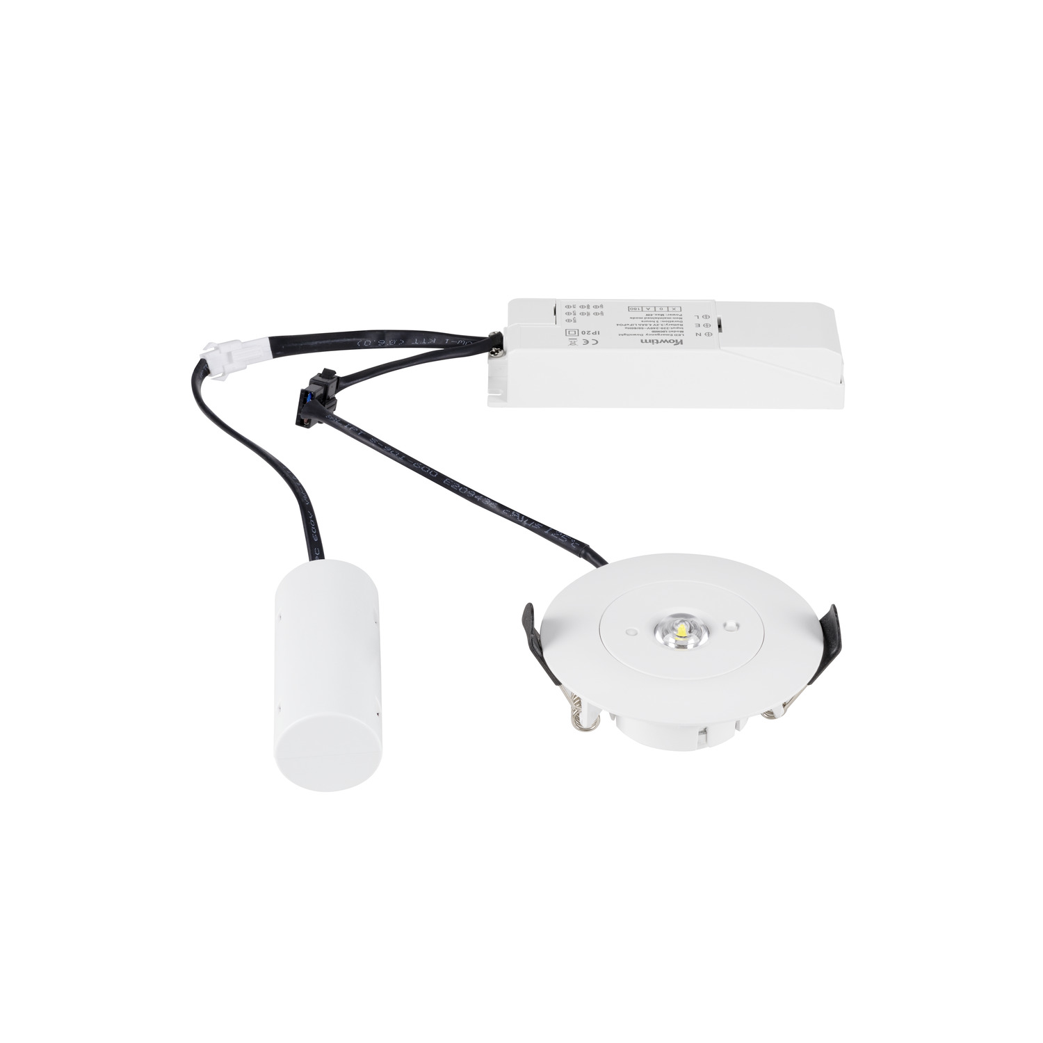 P-LIGHT infälld takarmatur, rund, 6500K, 5 W, vit - SLV | Bellalite