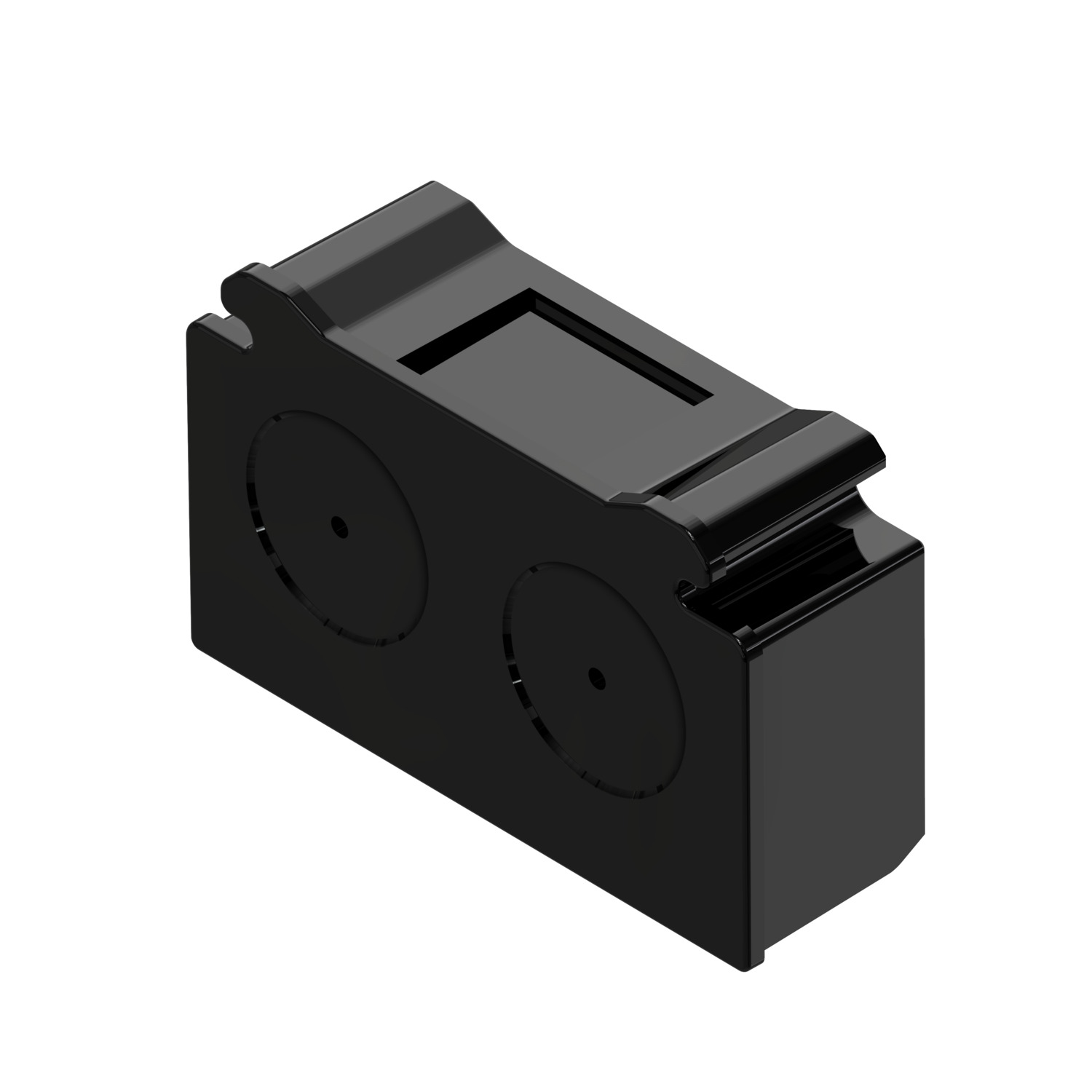 EASYLIGHT EC BK End Cap black - SLV | Bellalite