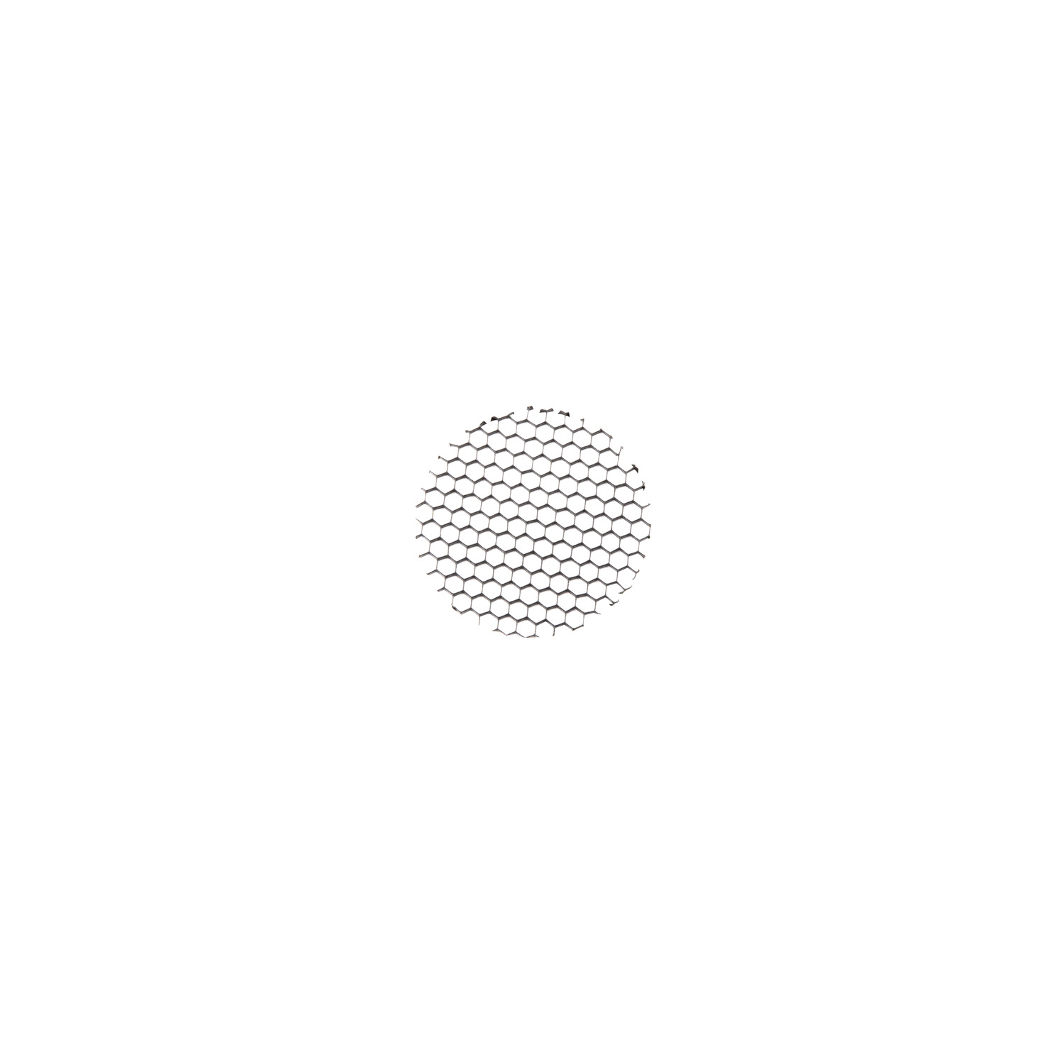 NUMINOS® S diffusor Honeycomb - SLV | Bellalite