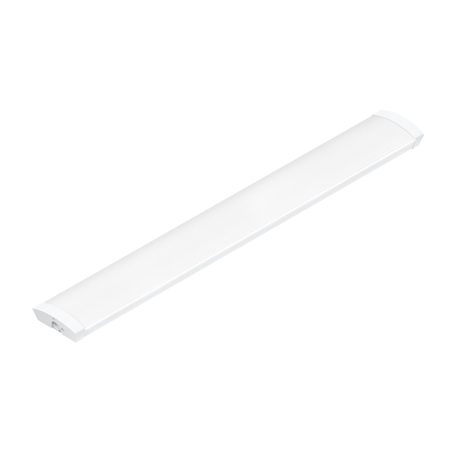 BATTEN FLAT P 1200 52 830/840/850 ML DALI2 EM 3H WH - SLV | Bellalite