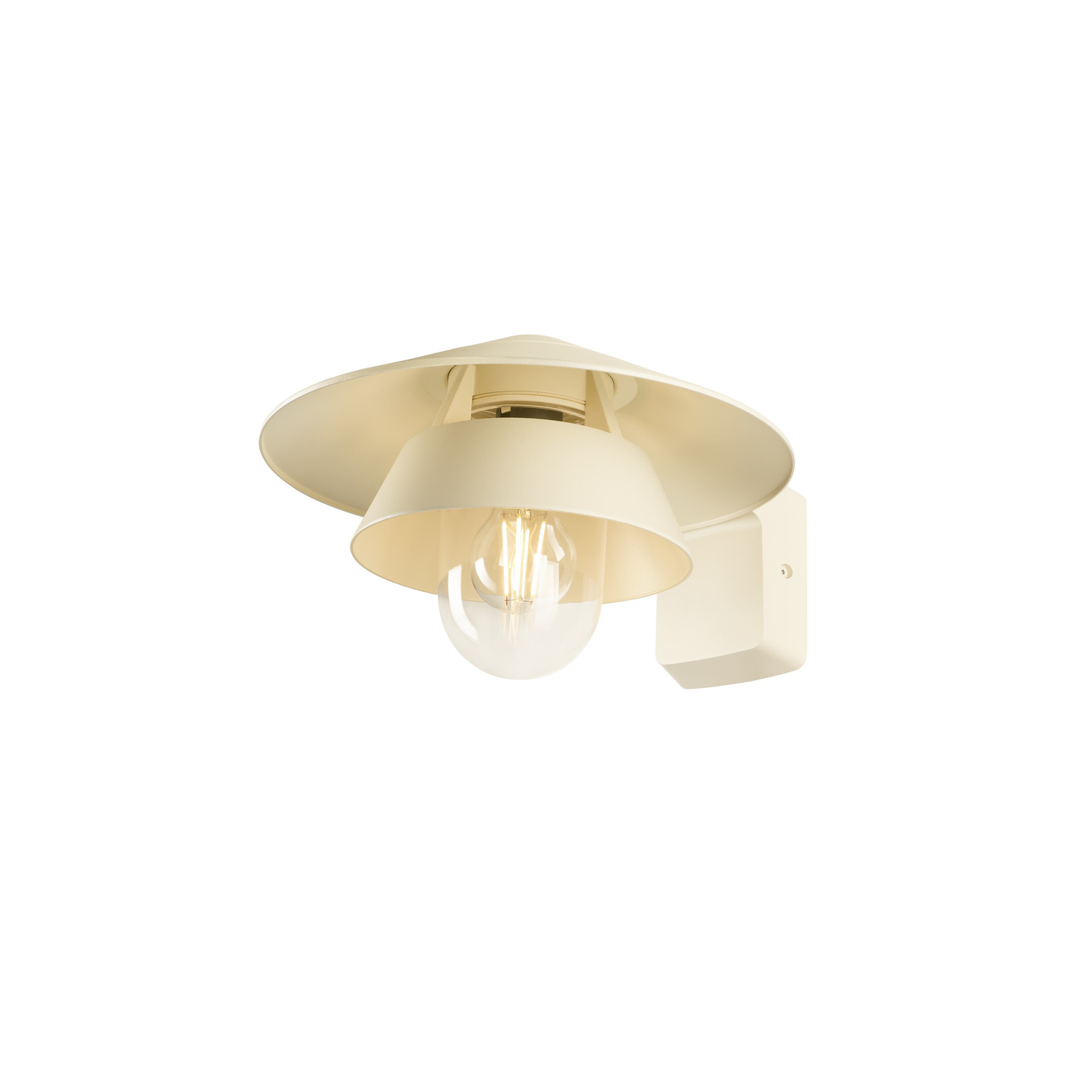 SEJERO väggmonterad lampa, E27, 1 x max 15 W, beige - SLV | Bellalite