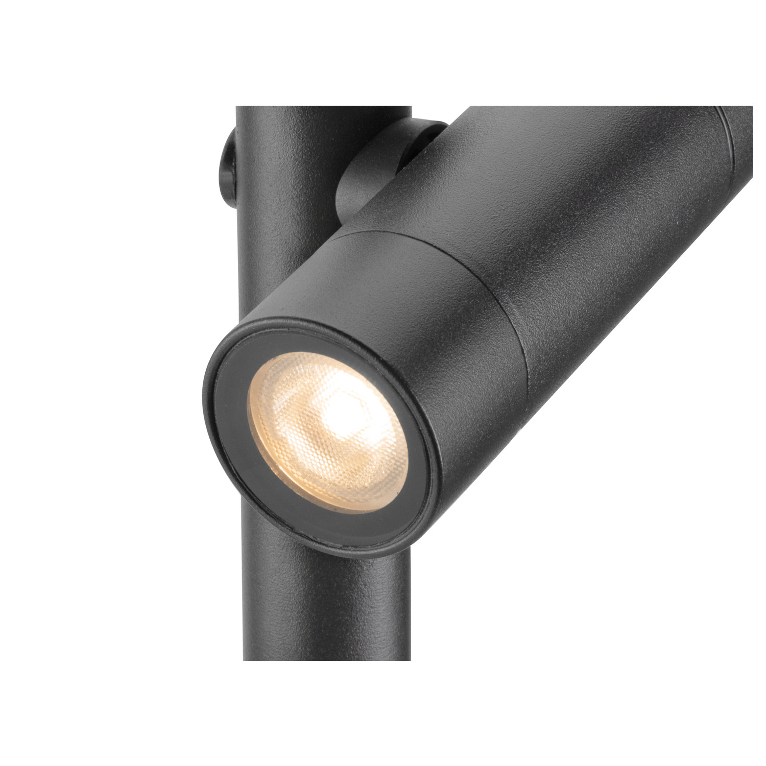 HELIA SLIM Pole dubbel, LED-utomhusstående lampa, IP65, 2200 K, sv - SLV | Bellalite