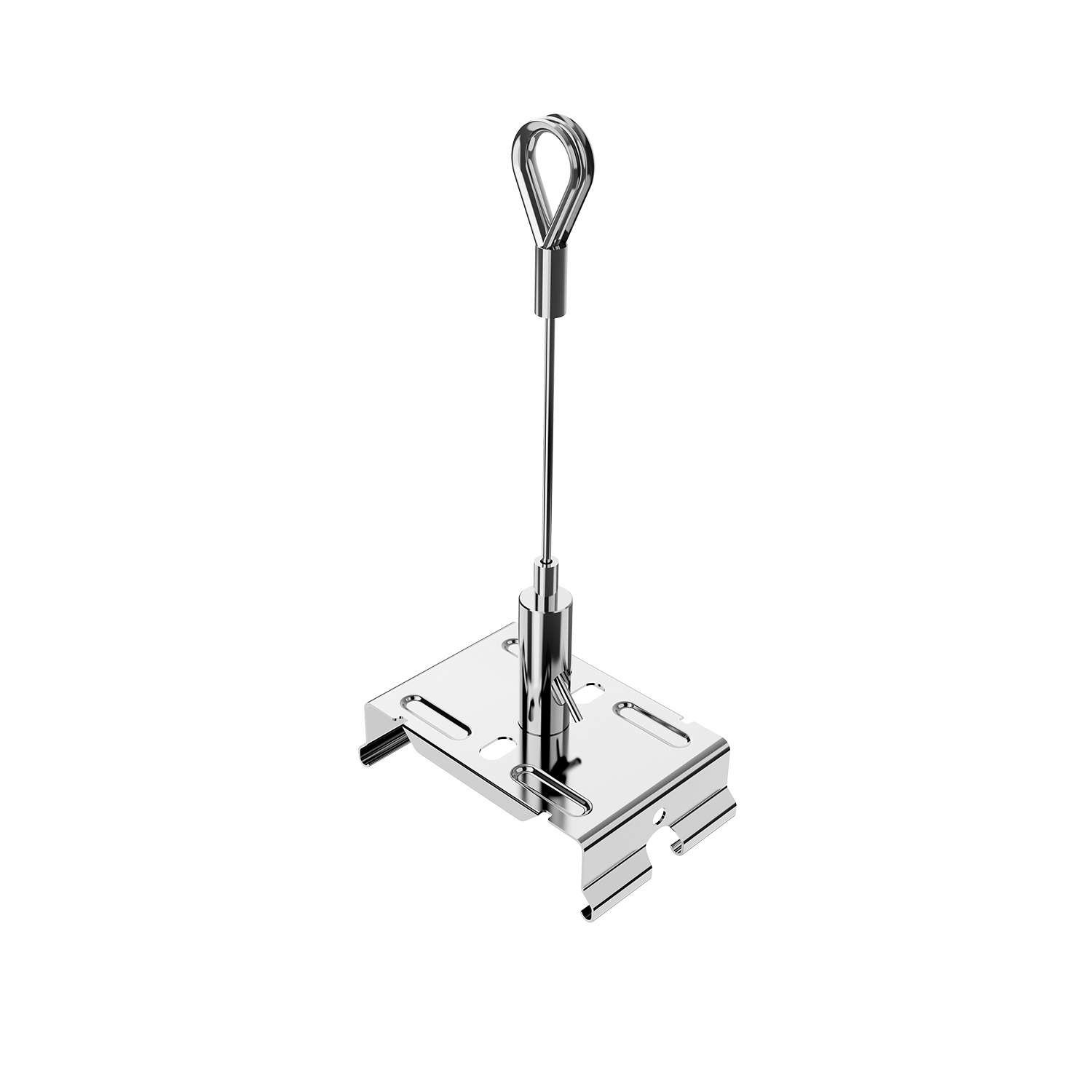 EASYLIGHT SCKL 3000 STEEL CABLE SUSPENSION KITS 3000MM WITH  - SLV | Bellalite