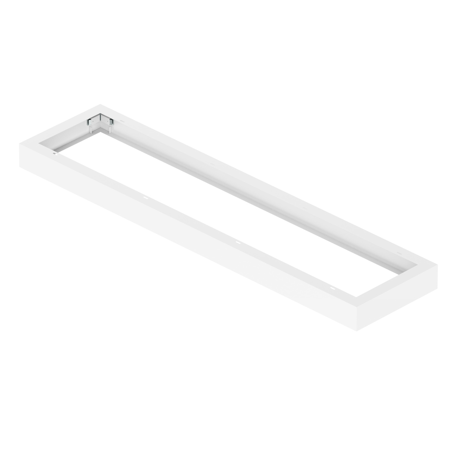 SURFACE MOUNTING FRAME 1200/300 WH - SLV | Bellalite