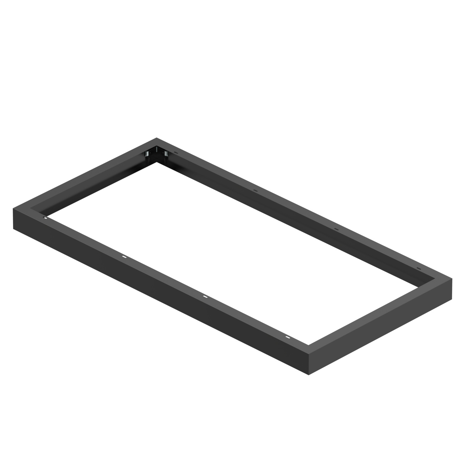 SURFACE MOUNTING FRAME 1200/600 BK - SLV | Bellalite