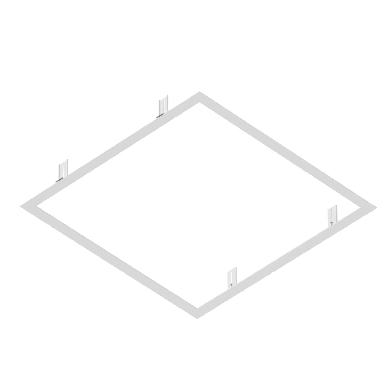 RECESSED MOUNTING FRAME 625 WH - SLV | Bellalite