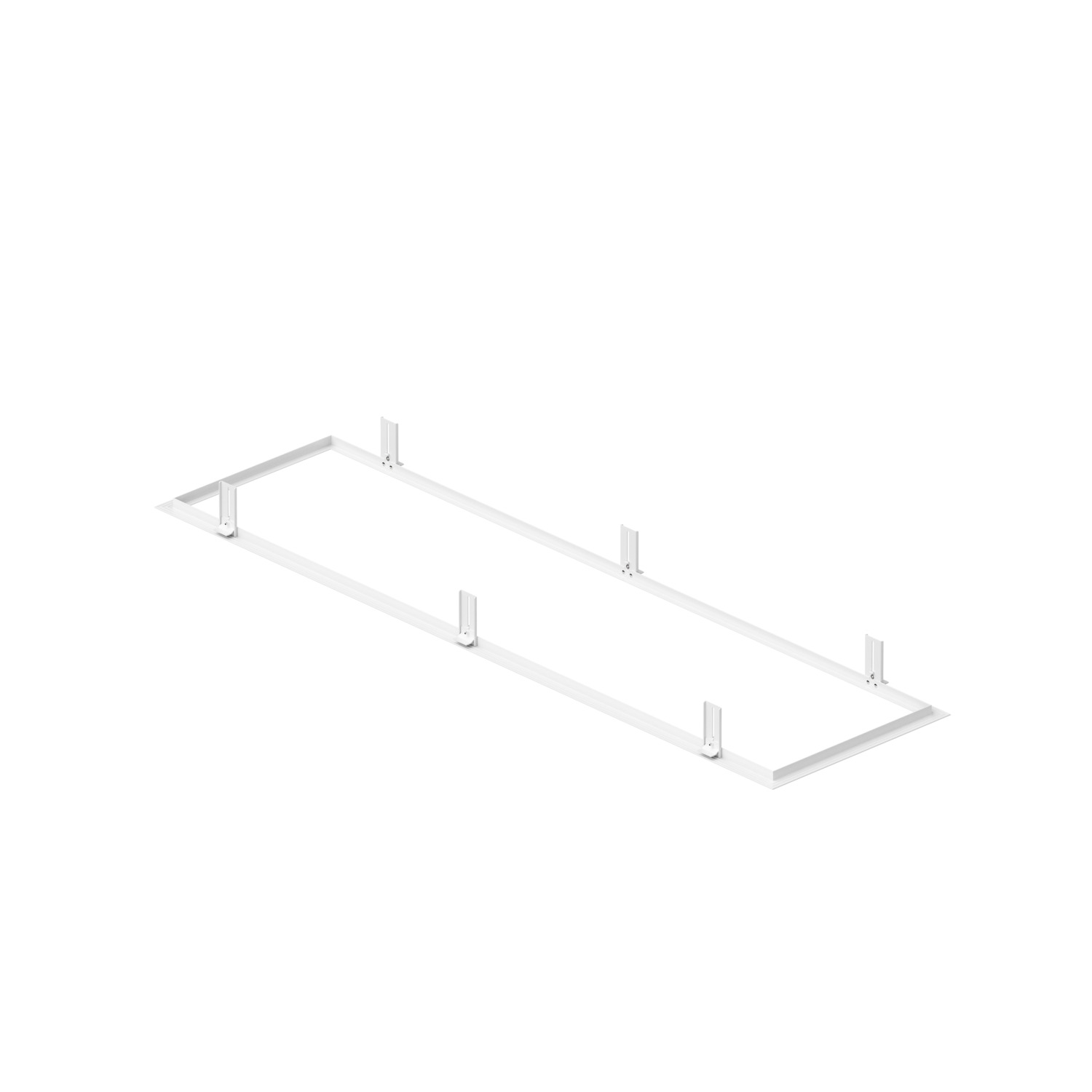 RECESSED MOUNTING FRAME 1200/300 WH - SLV | Bellalite