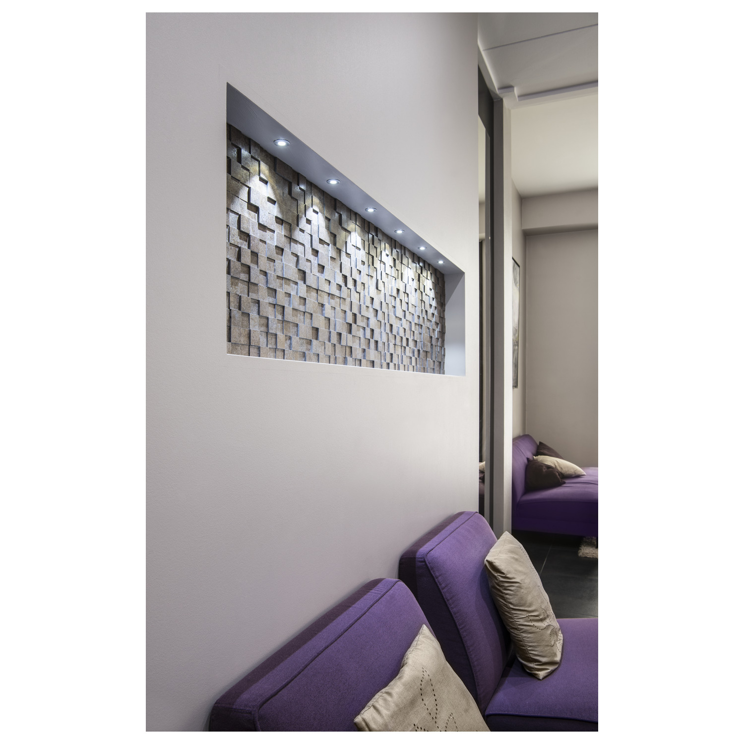 DEKLED infälld armatur, LED, 3000 K, rund, silver metalli - SLV | Bellalite