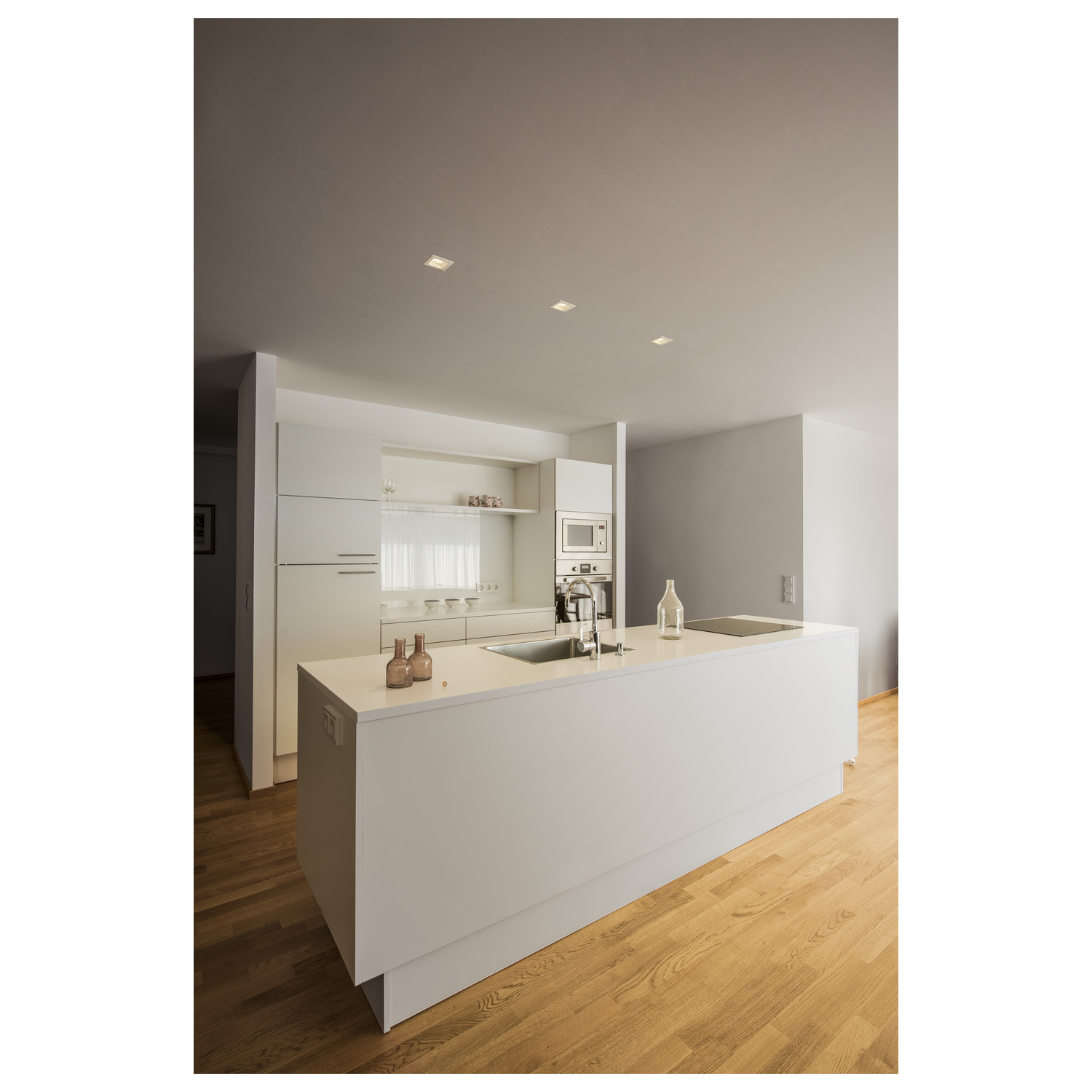 VERLUX infälld armatur, LED, 3000 K, mattvit, L/B/D 8,5/8 - SLV | Bellalite