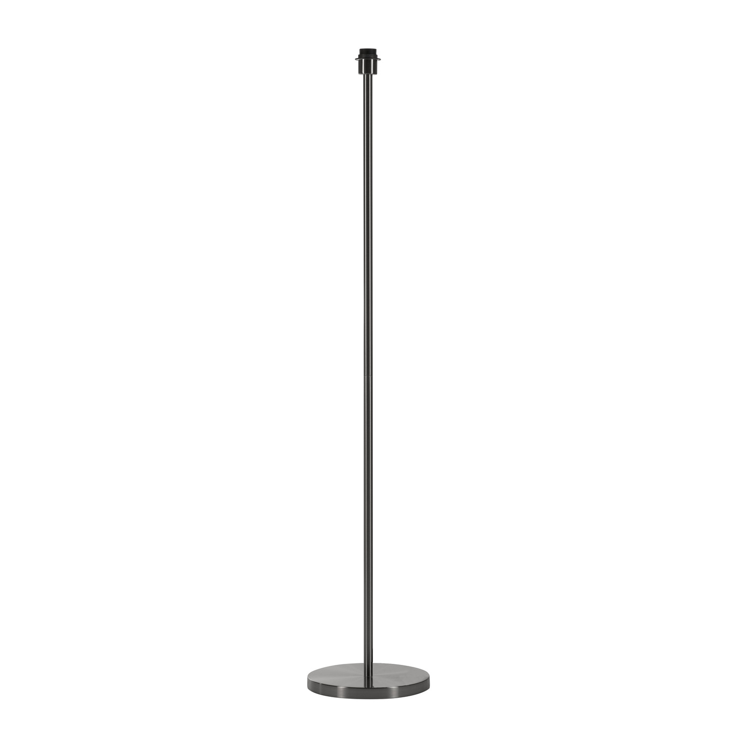 FENDA staande lamp voet enkel metaal geborsteld 1xE27 zonder kap