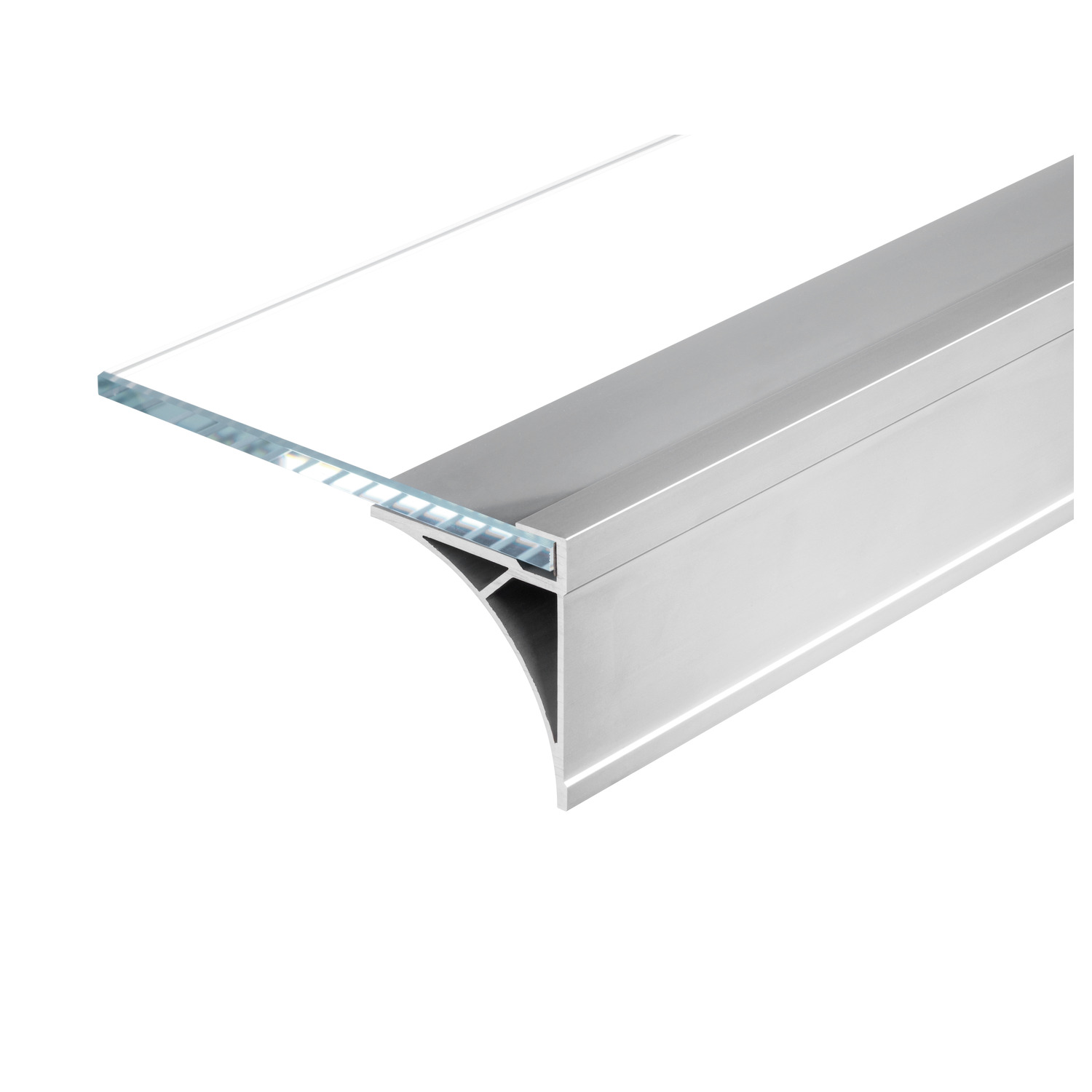 GLENOS Schapprofiel 60 alu geanodiseerd, 60cm img