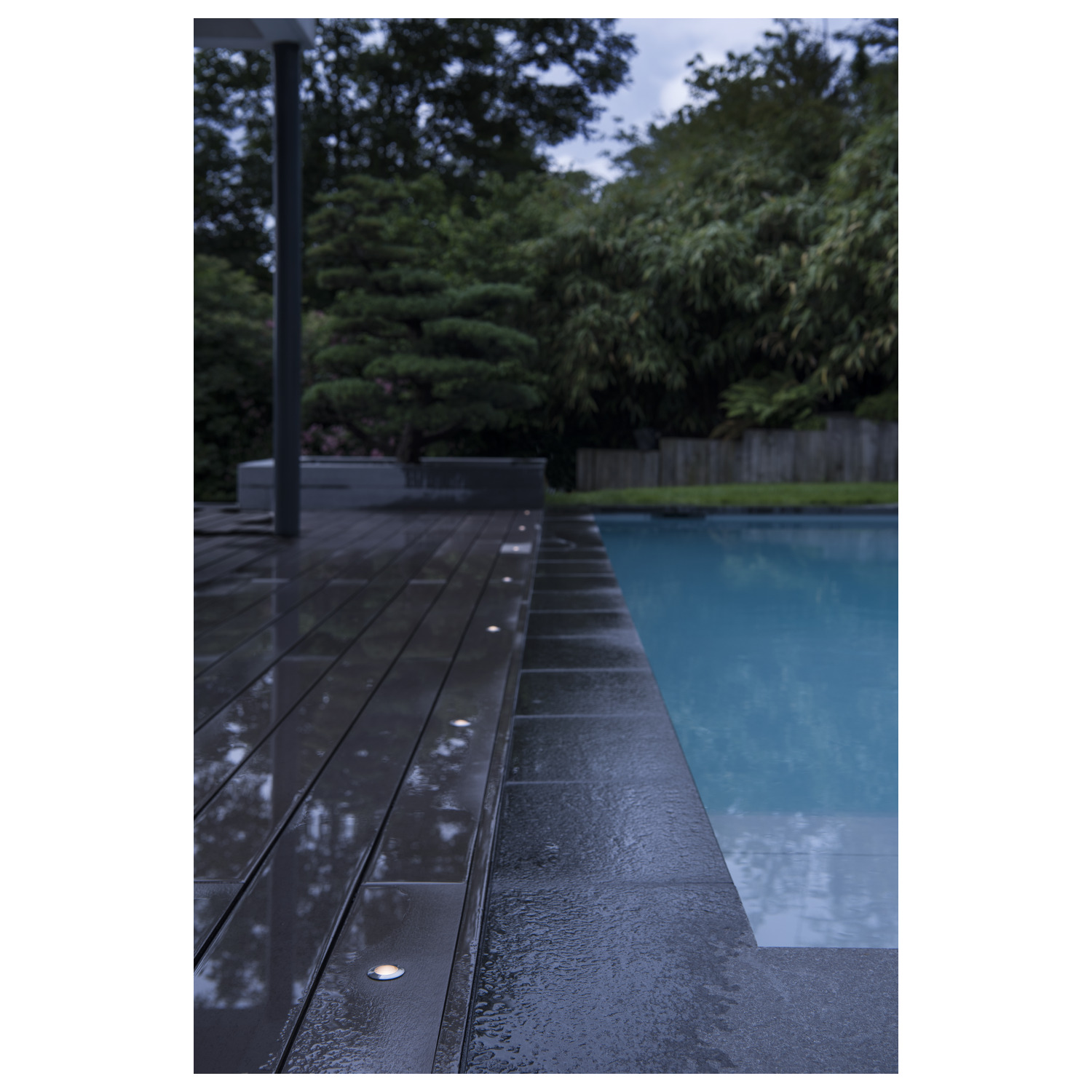 POWER TRAIL-LITE 42 Outdoor infälld markarmatur, LED, 3000 K, IP67, ru - SLV | Bellalite