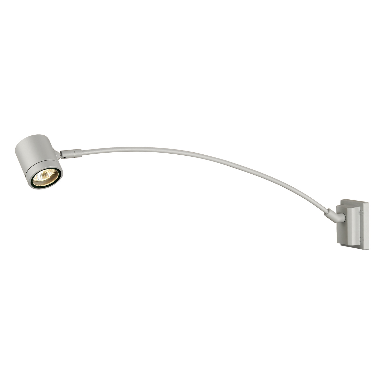 NEW MYRA DISPLAY CURVE zilvergrijs 1xGU10 img