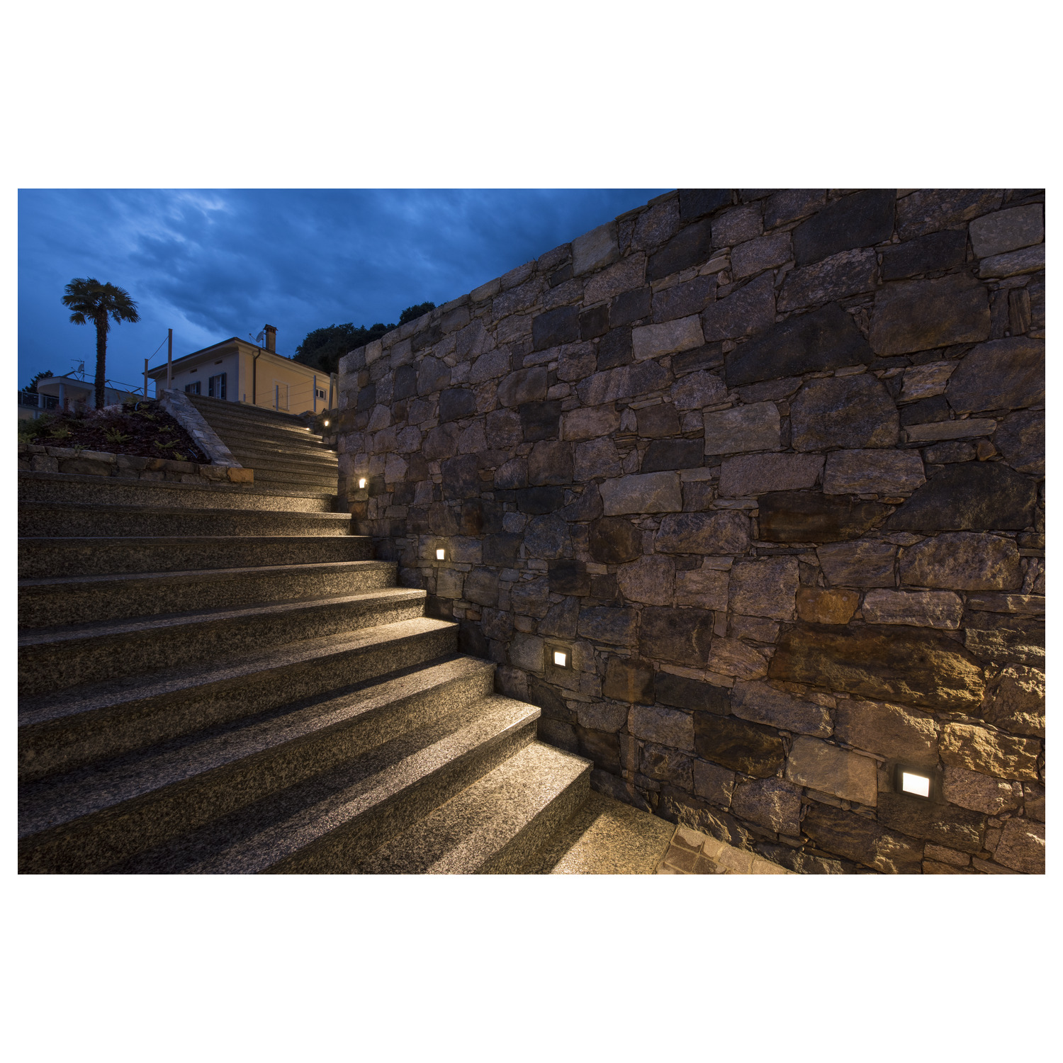 DOWNUNDER OUT LED S Outdoor infälld utomhusväggarmatur, LED, 3000 K, a - SLV | Bellalite