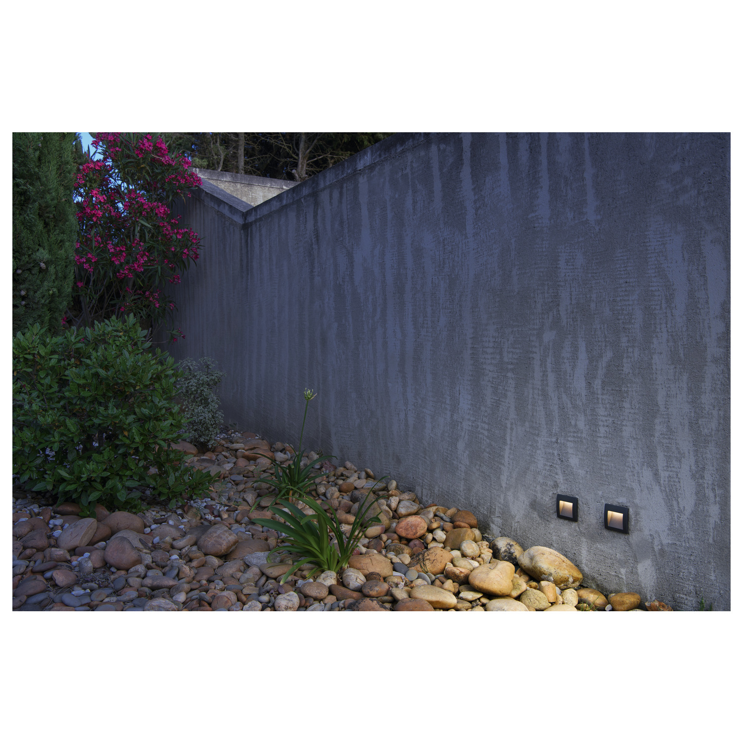DOWNUNDER OUT LED S Outdoor infälld utomhusväggarmatur, LED, 3000 K, a - SLV | Bellalite