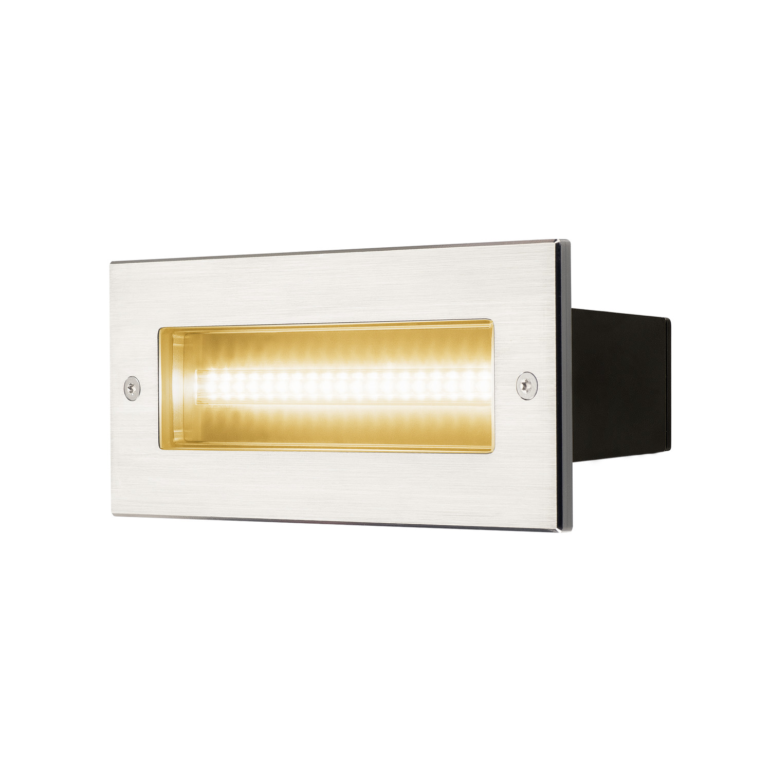 BRICK Outdoor infälld utomhusväggarmatur, LED, 3000 K, r - SLV | Bellalite
