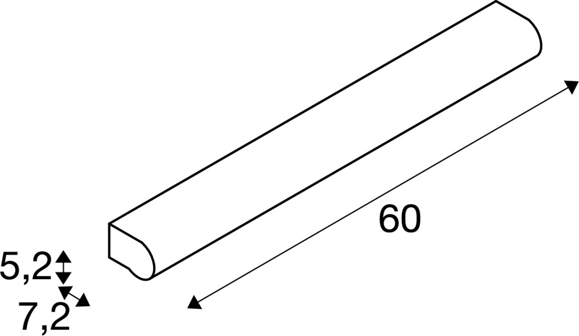 MARYLIN 60 Krom/Vit - SLV | Bellalite