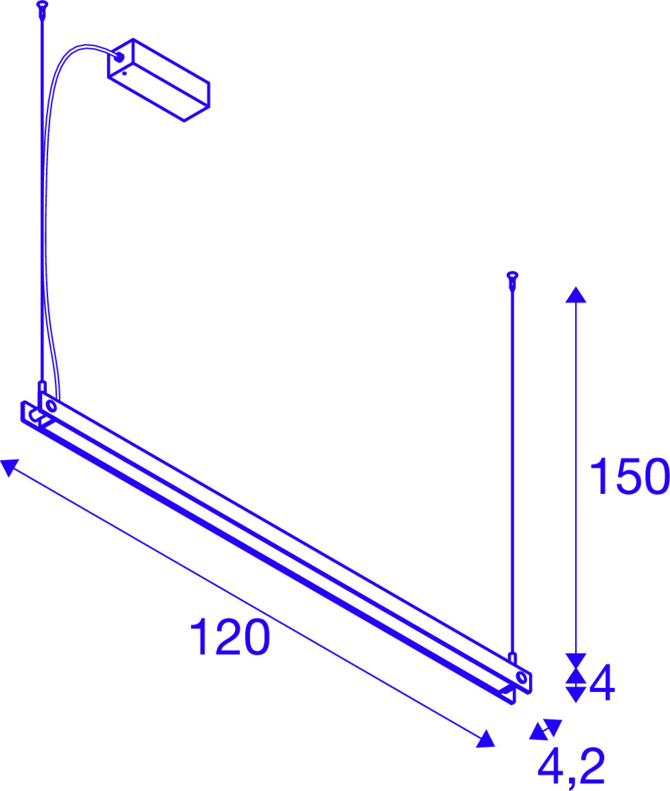 NOYA PD PHASE Indoor LED-taklampa svart CCT-switch 2700/3000 K - SLV | Bellalite