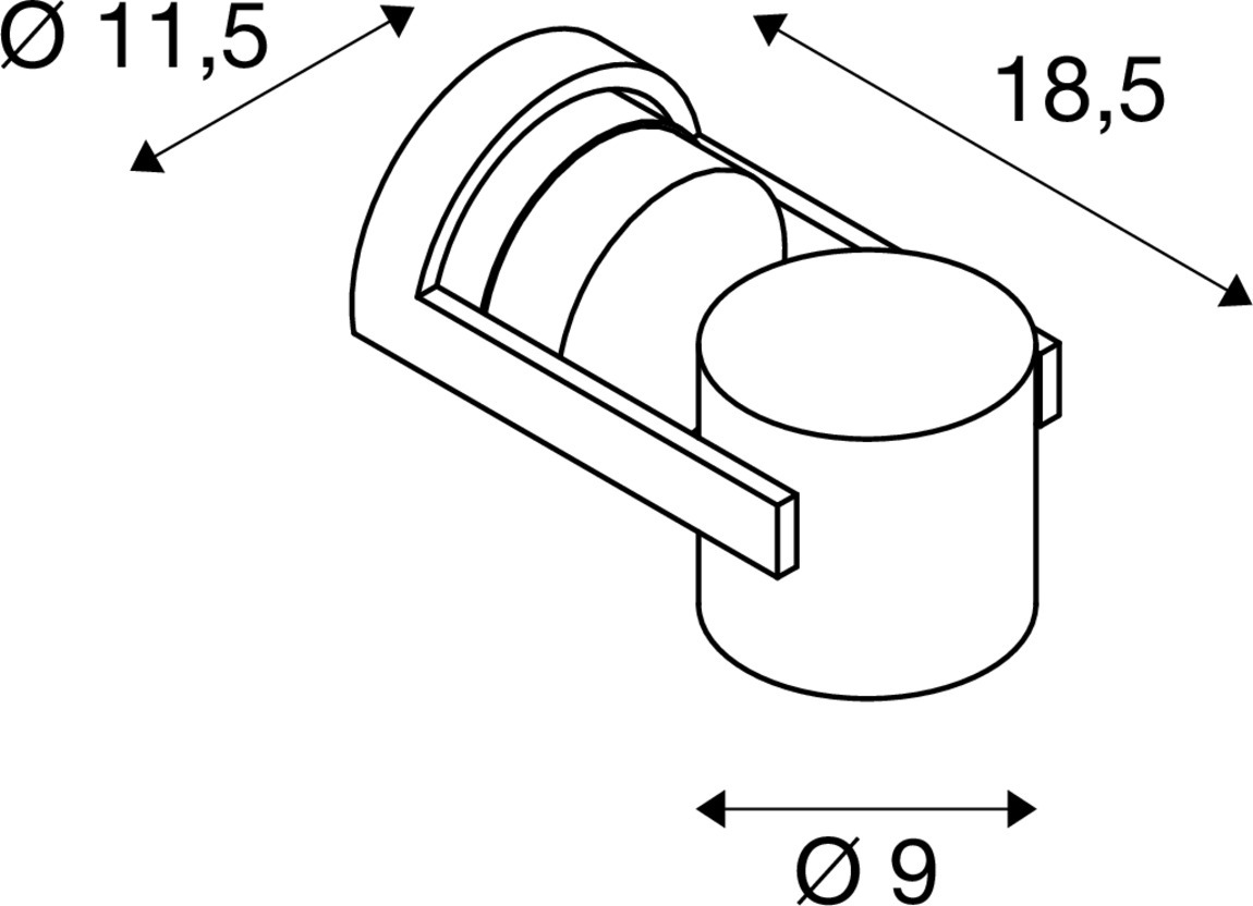 OCULUS CW Indoor Ytmonterad LED-vägg- och taklampa vit DIM-T - SLV | Bellalite