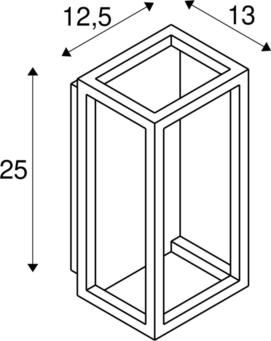 QUADRULO LED WL - SLV | Bellalite