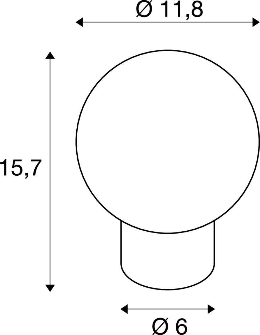 TINY SUN, table lamp, G9, IP20, Koppar  - SLV | Bellalite