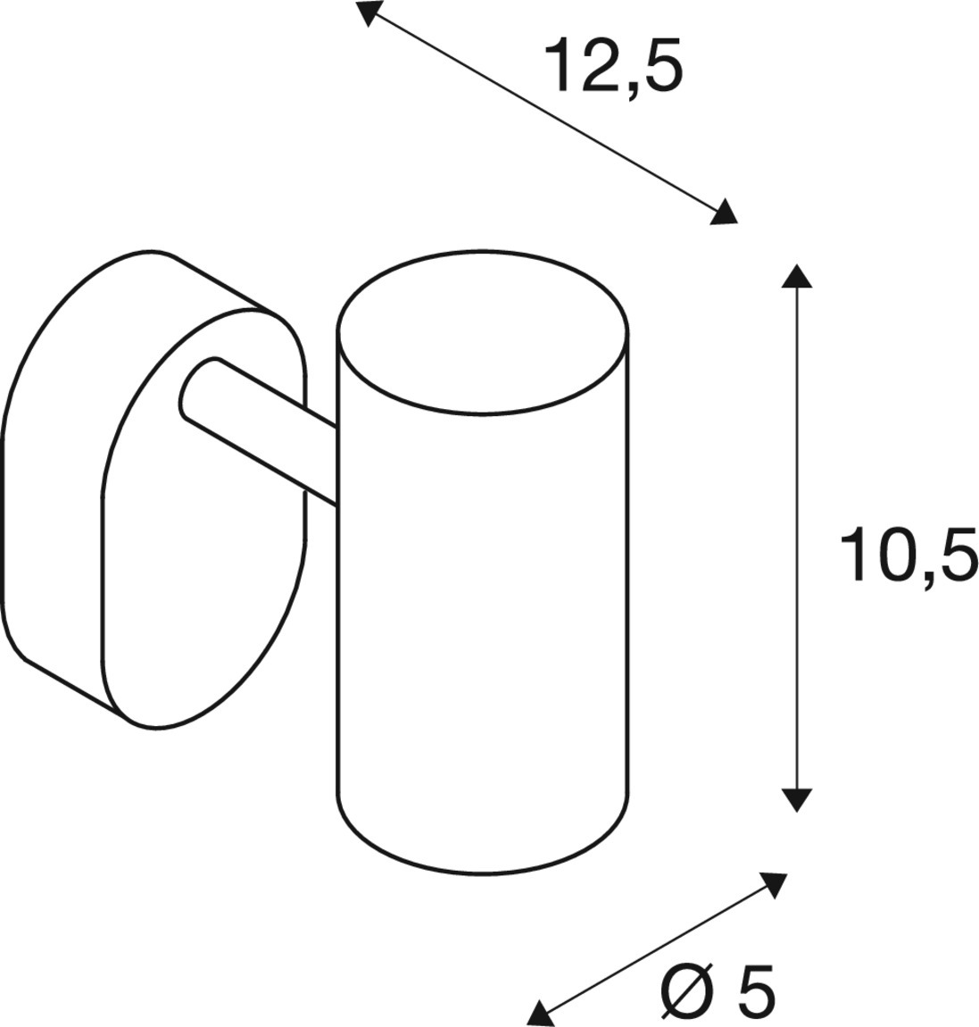 NOBLO® Vägg- och takmonterad, singel, rund, 2000-3000 K,  - SLV | Bellalite