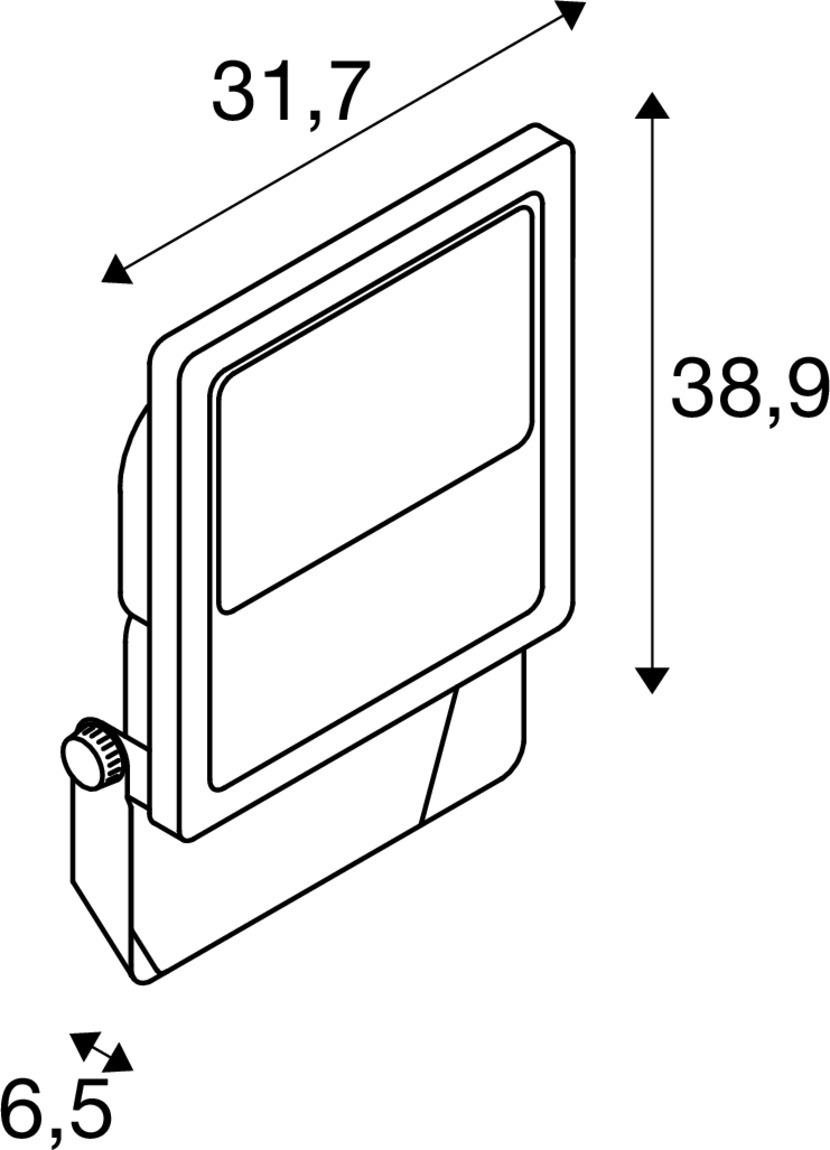 FLOODLIGHT C 50/75/100W 840 IP66 - SLV | Bellalite