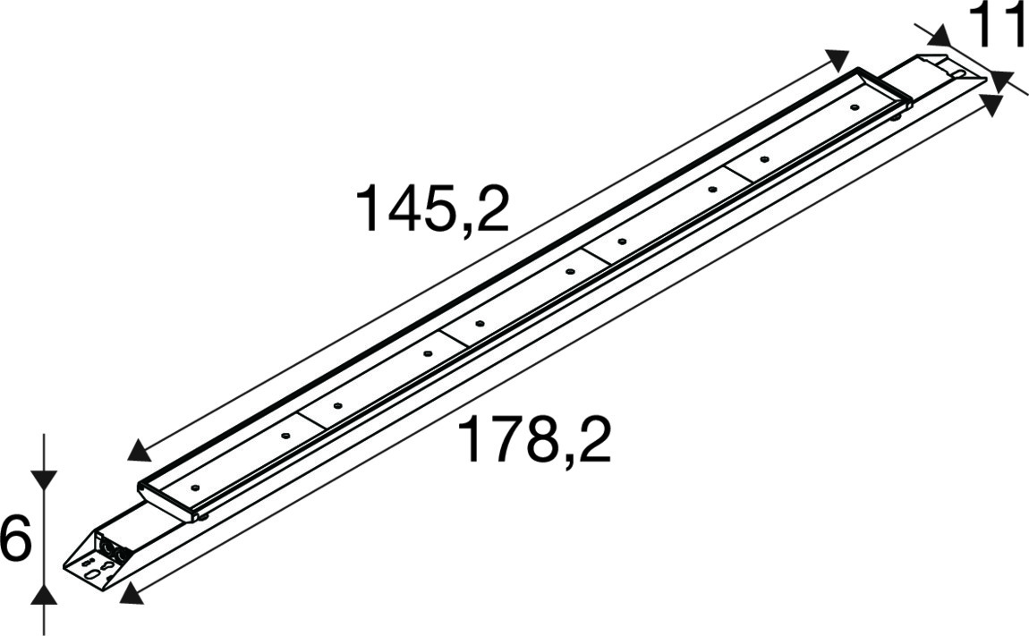 BATTEN INDUSTRY C 1782 166 840 WB ML WH - SLV | Bellalite