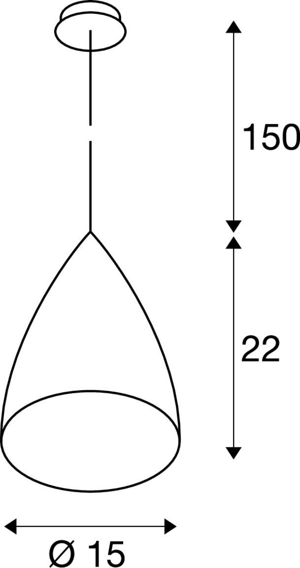 TONGA pendelarmatur, A60, rund, vit, keramikskärm, silve - SLV | Bellalite
