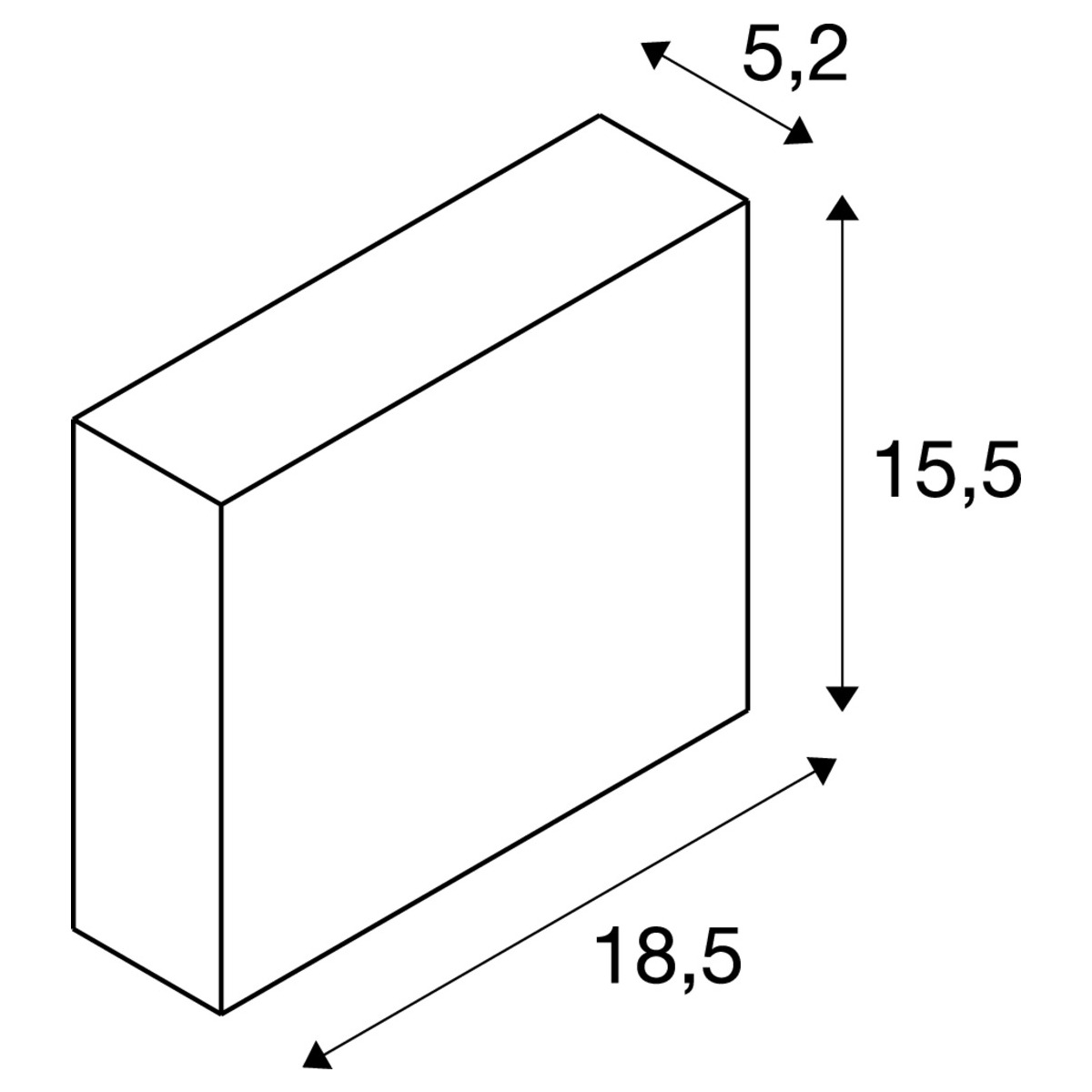 QUAD FRAME 19, white - 1003468