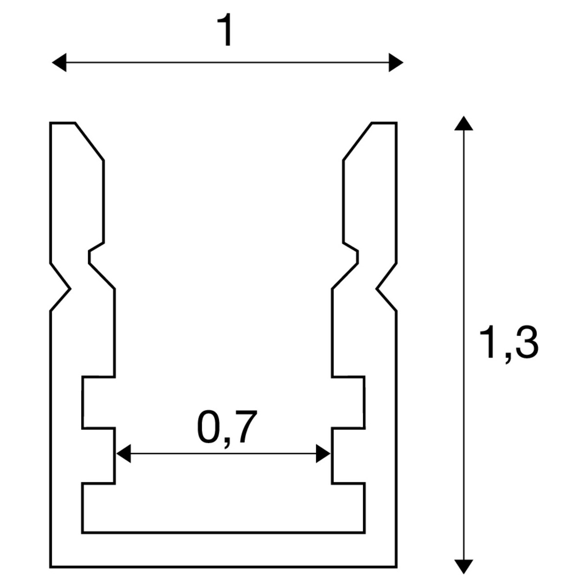 LEDSTRIP PROFIL AUFBAU