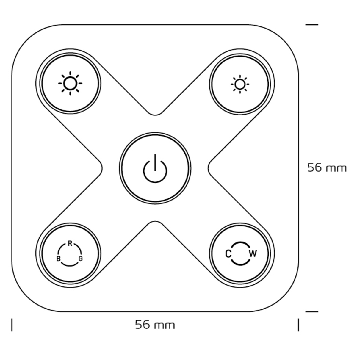SWITCH WIRELESS 5-BUTTON