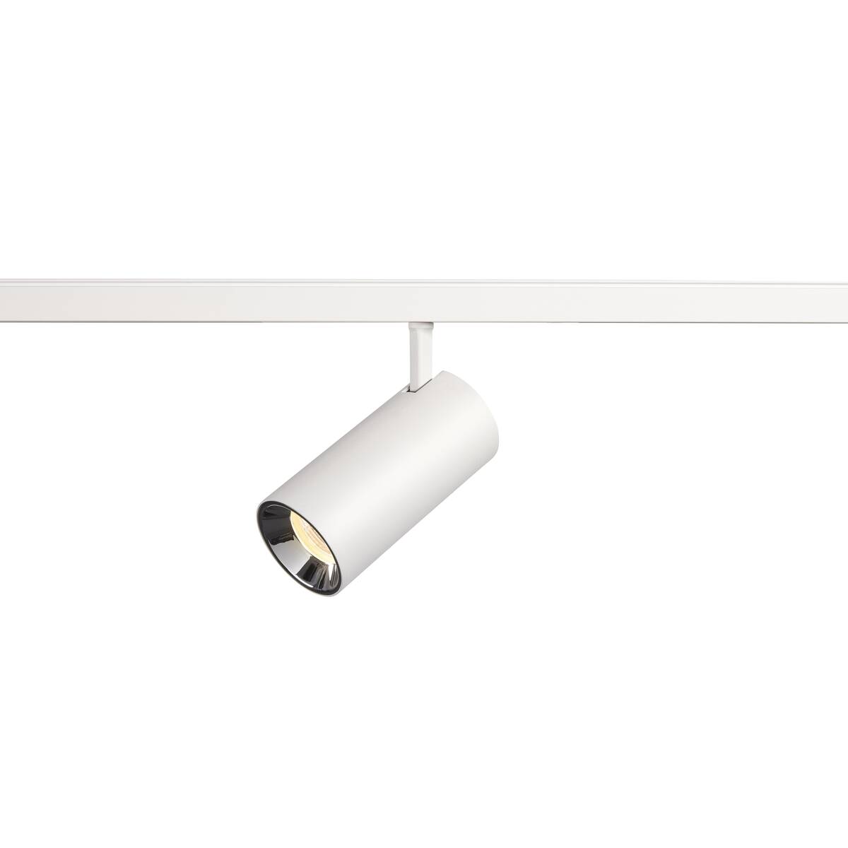 NUMINOS® S 48 V TRACK, DALI, spot, bílé/chrom, 16 W, 1050 lm, 3000 K, CRI 90, 40°
