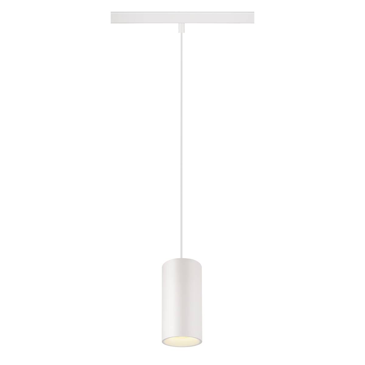 NUMINOS® S 48 V TRACK, DALI, závěsné svítidlo, bílé/bílé, 16 W, 1120 lm, 3000 K, CRI 90, 55°