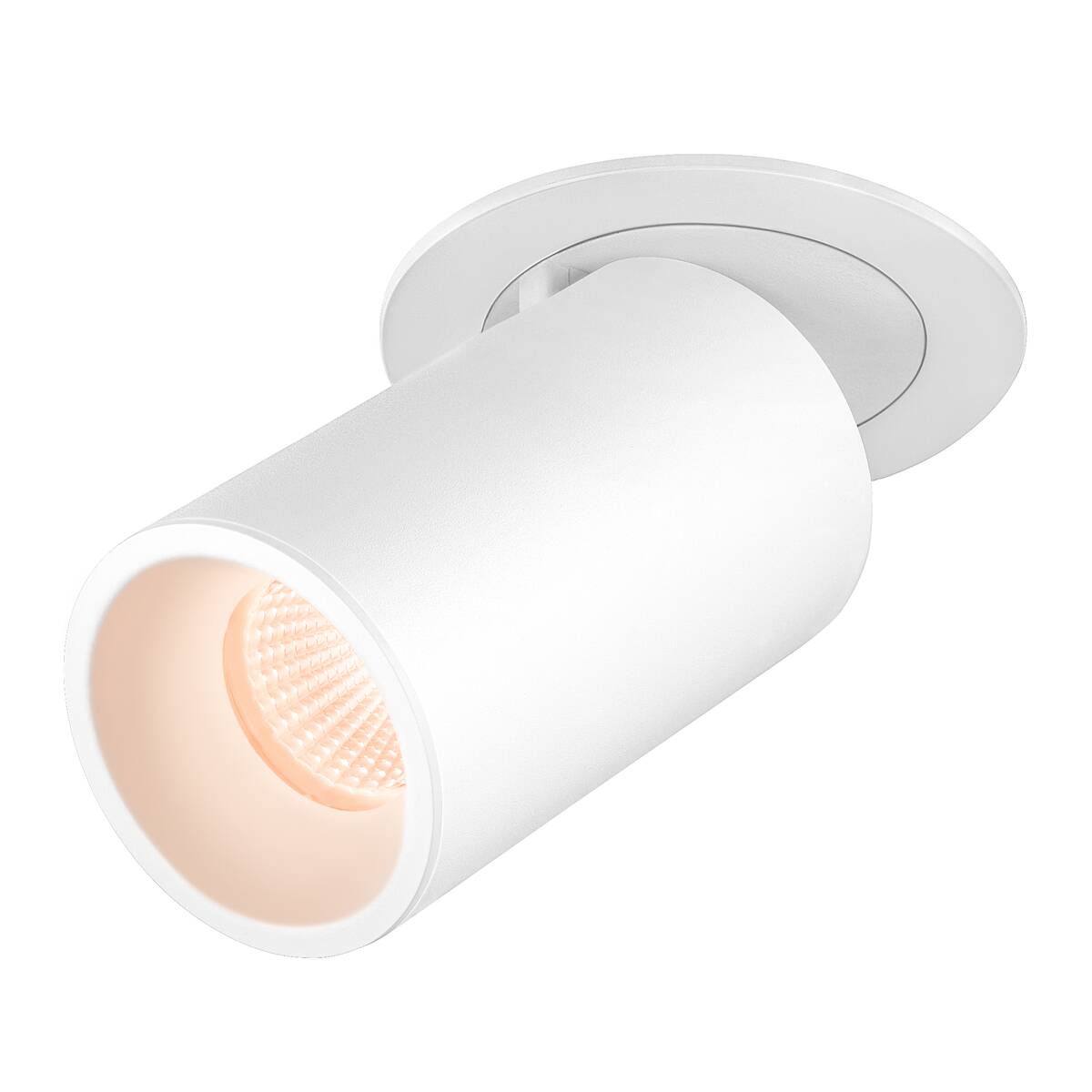 NUMINOS® PROJECTOR M, stropní zápustné svítidlo, 2700 K, 20°, válcové, bílé/bílé