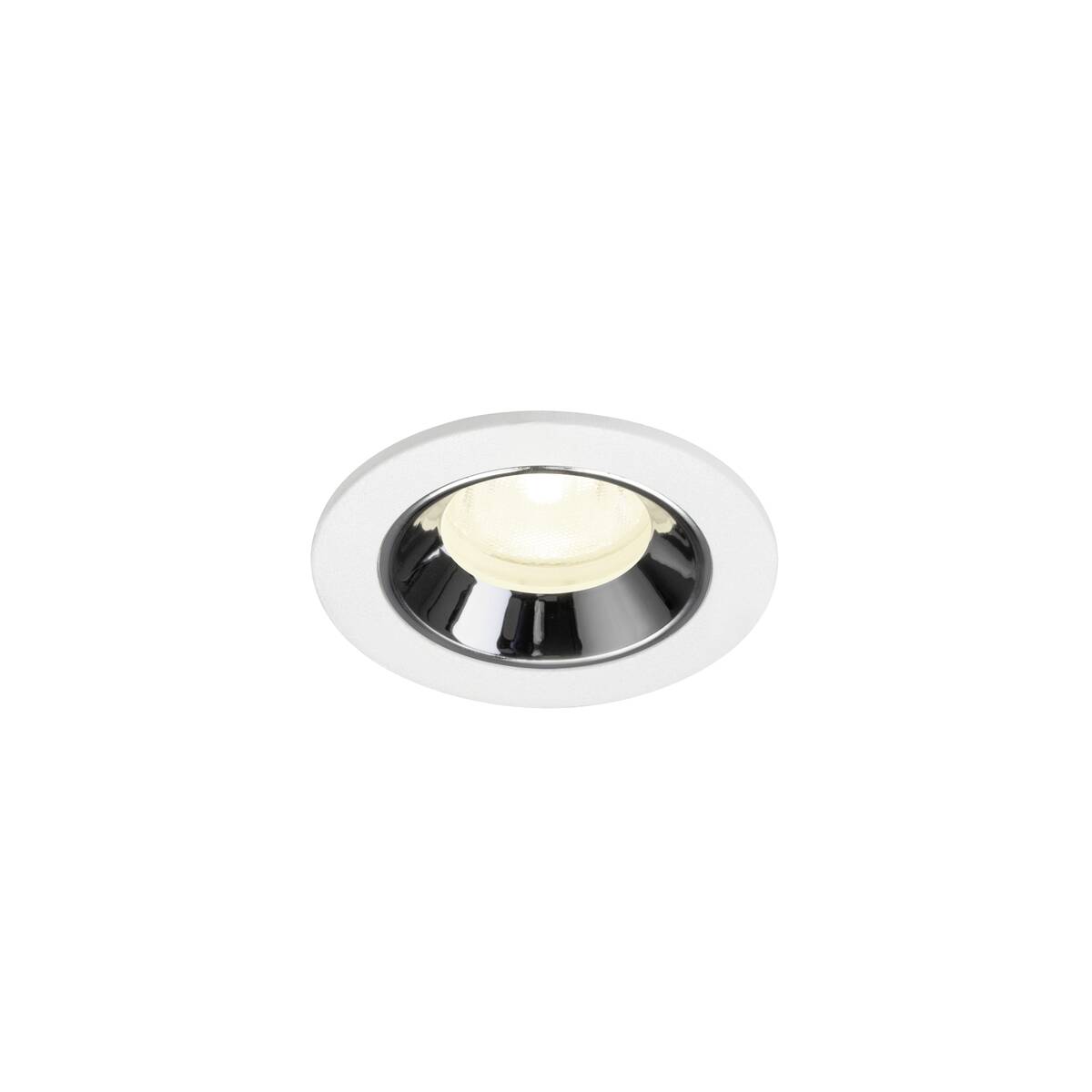 NUMINOS® XS, Deckeneinbauleuchte weiß/chrom 4000 K 40°